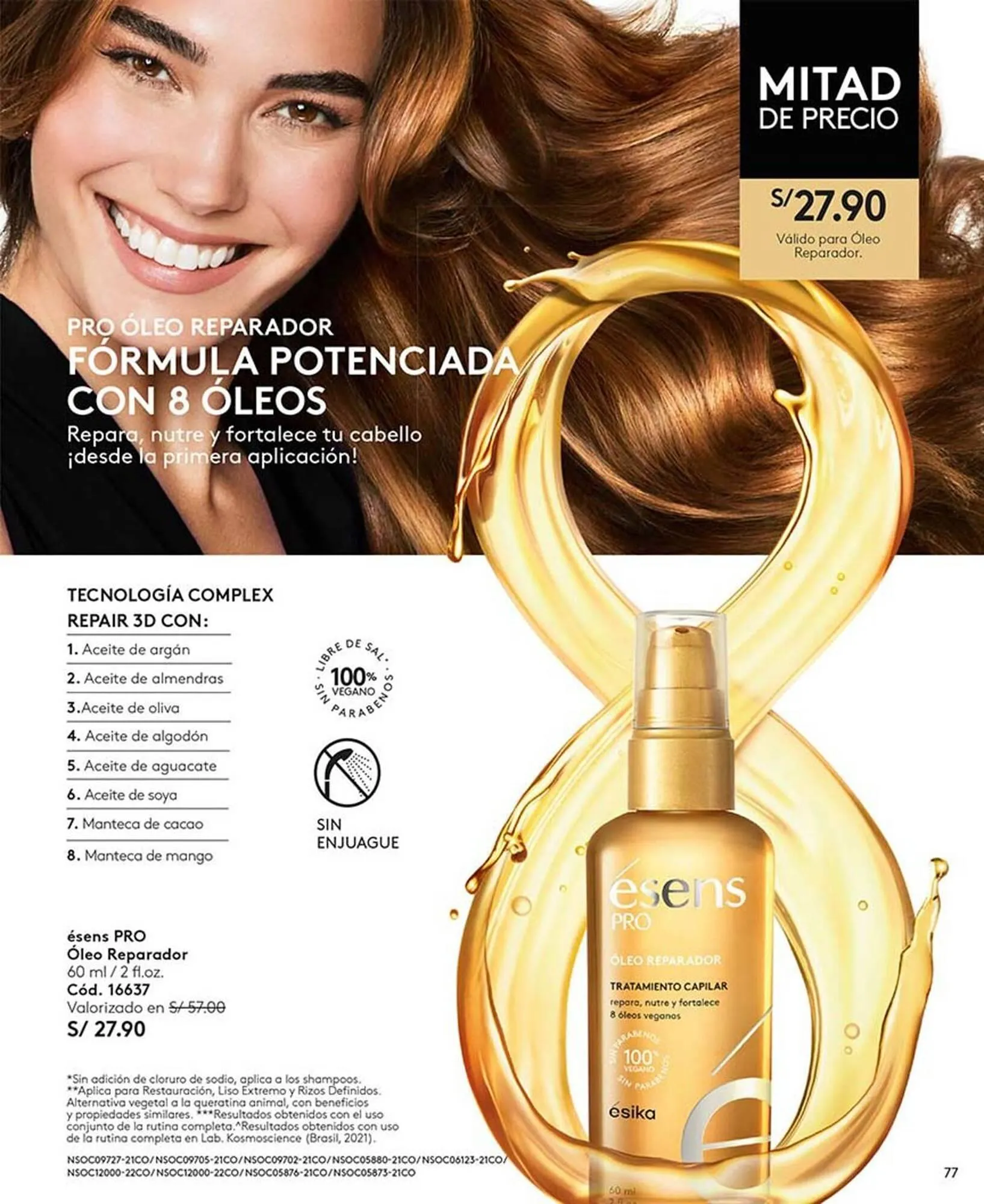 Catalogo de Catálogo Ésika 1 de enero al 22 de enero 2025 - Pag 77