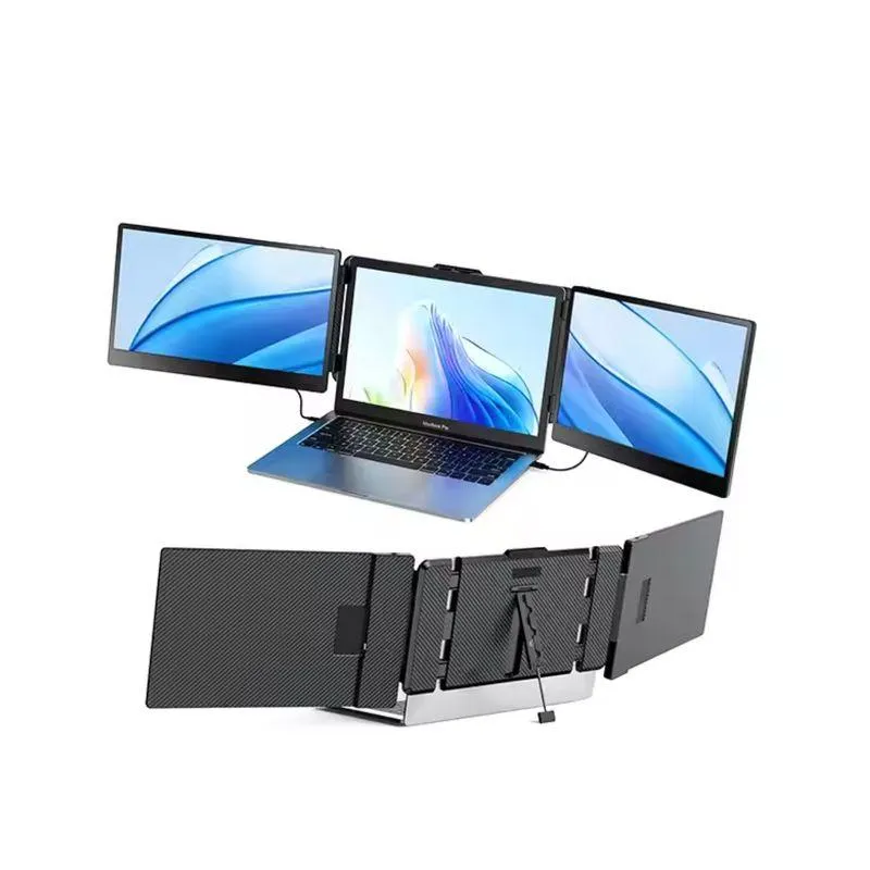 Extensor de Pantalla para Laptop de Triple Pantalla