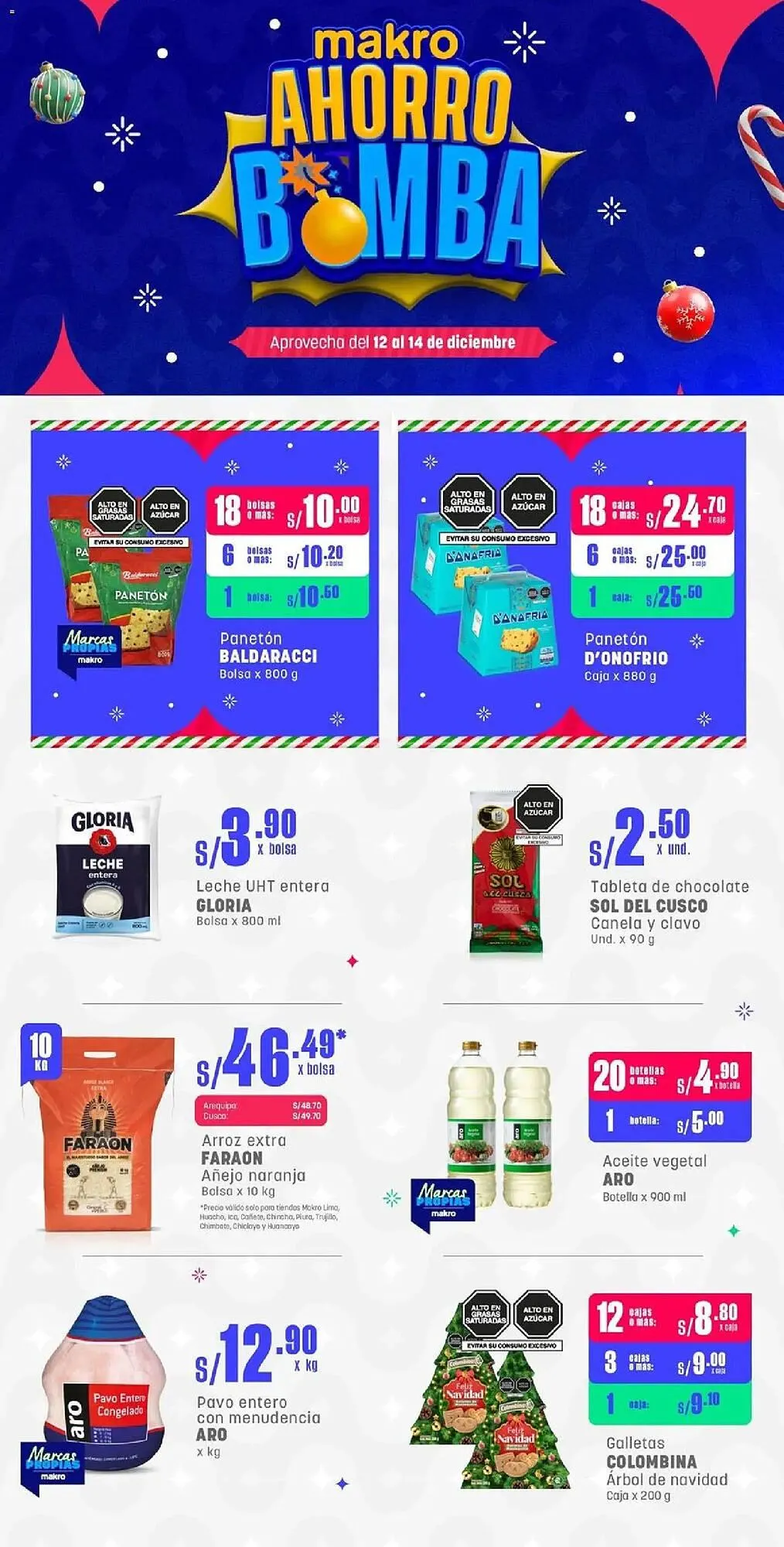 Catalogo de Catálogo Makro 12 de diciembre al 14 de diciembre 2025 - Pag 1