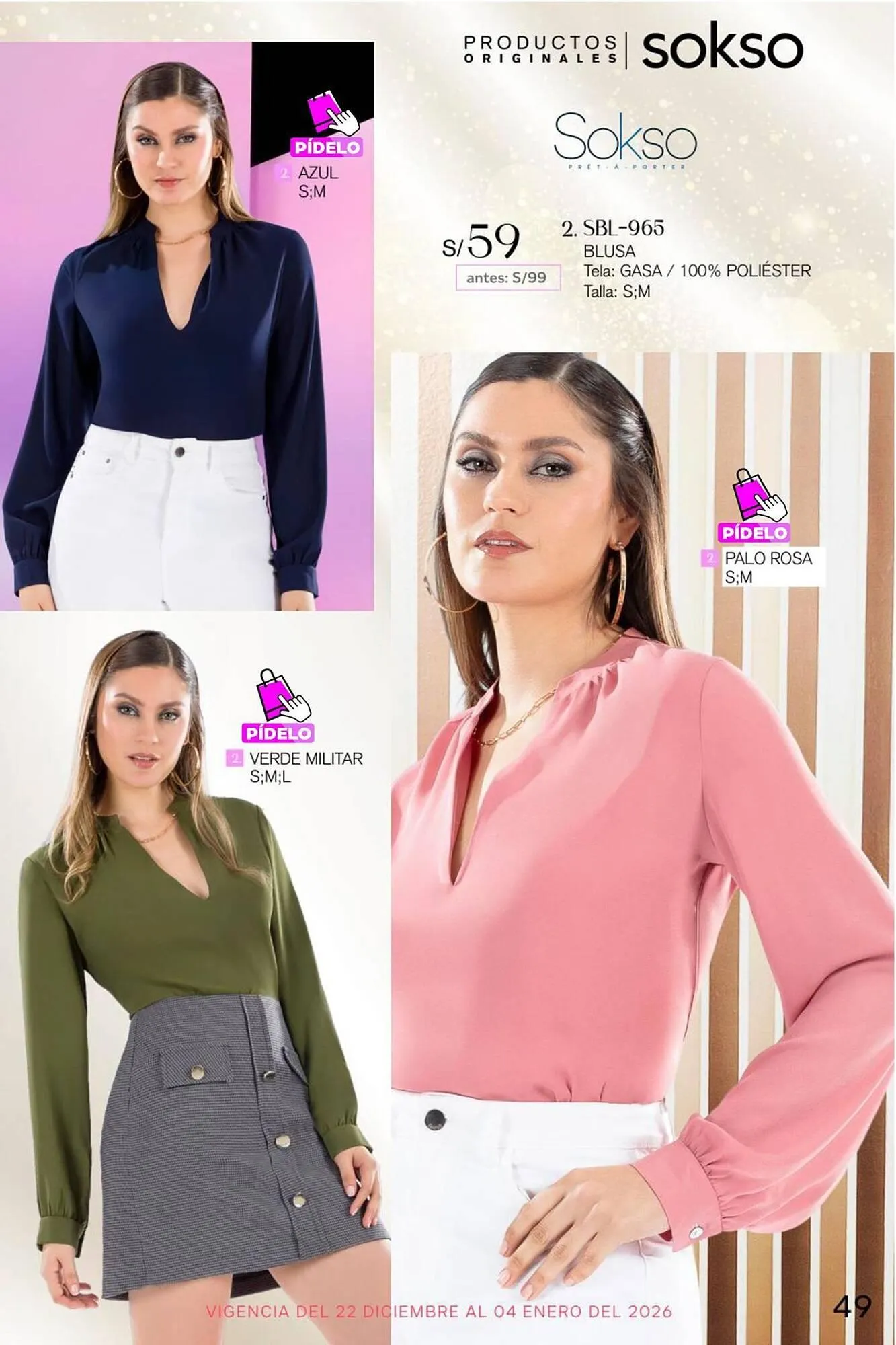 Catalogo de Catálogo Sokso 22 de diciembre al 4 de enero 2026 - Pag 49