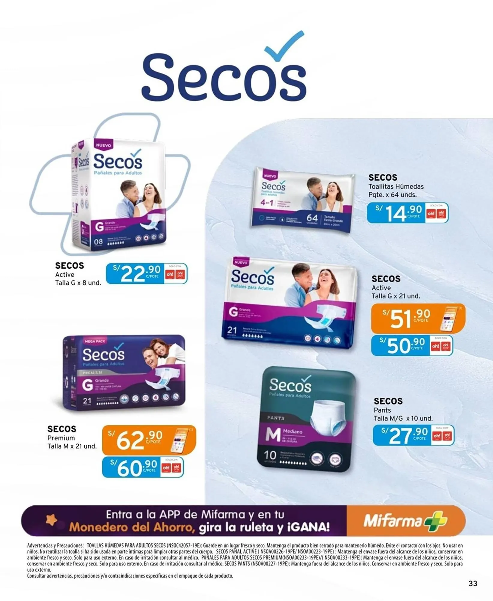 Catalogo de Catálogo Mifarma 2 de abril al 30 de abril 2025 - Pag 33