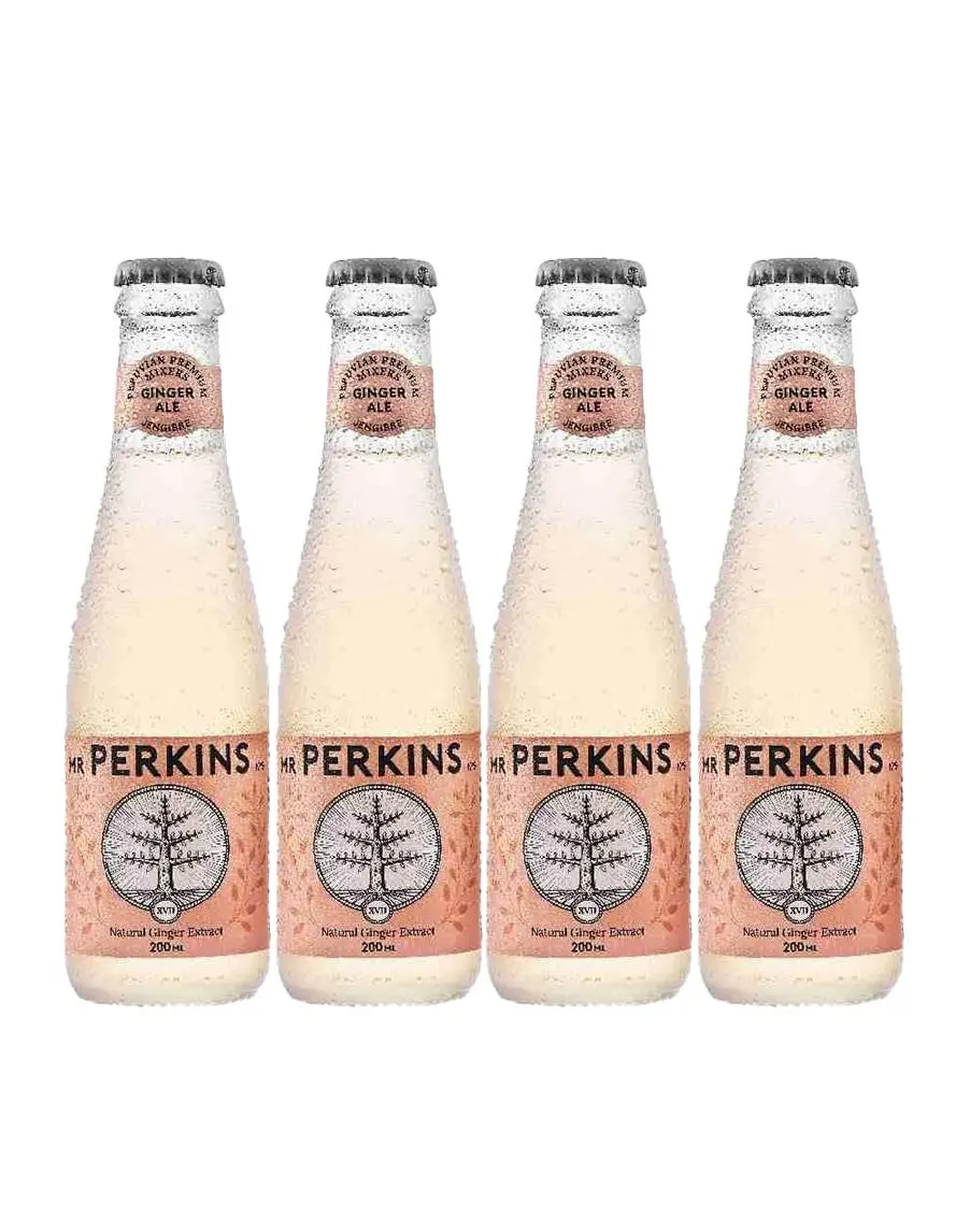 MR PERKINS GINGER ALE 200ML x4