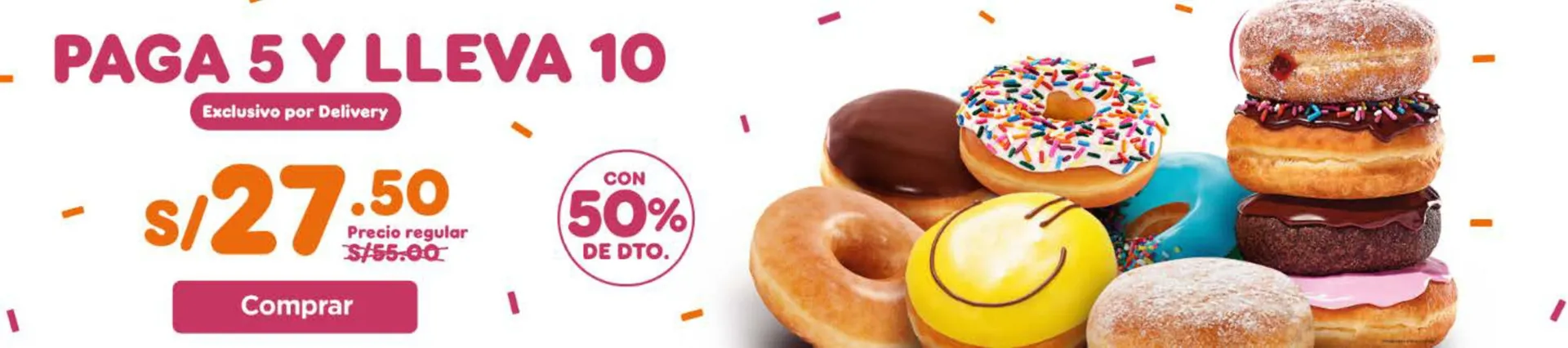 Catálogo Dunkin Donuts - 1