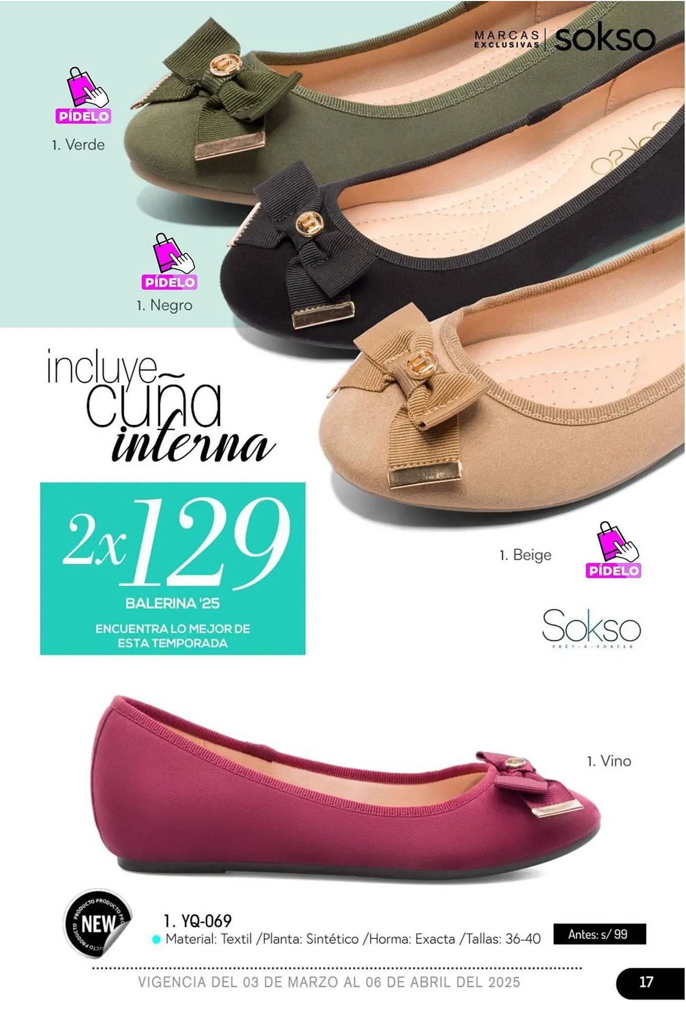 Catalogo de Catálogo Sokso 27 de febrero al 6 de abril 2025 - Pag 17