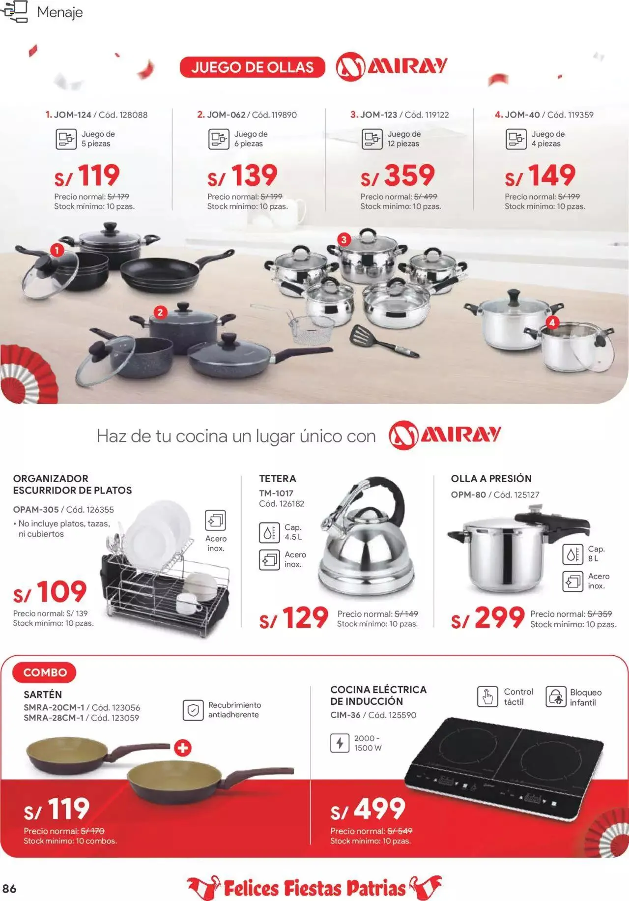 Catalogo de Catálogo Hiraoka 8 de julio al 31 de julio 2023 - Pag 86