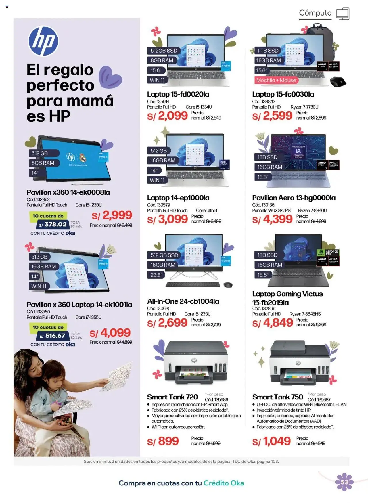 Catalogo de Hiraoka - Guia dia de la madre 26 de abril al 18 de mayo 2025 - Pag 53