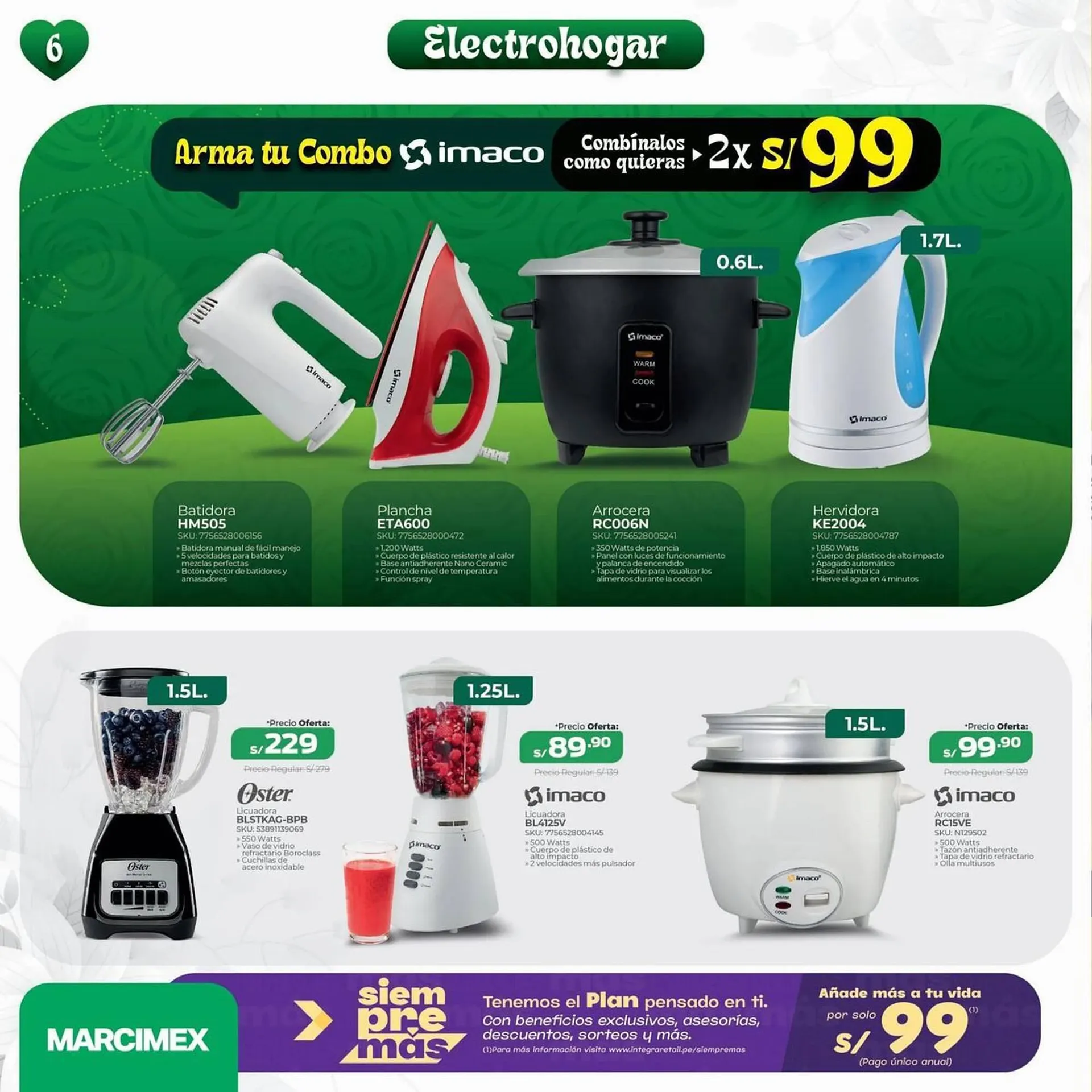 Catalogo de Catálogo Marcimex 22 de abril al 15 de mayo 2024 - Pag 6