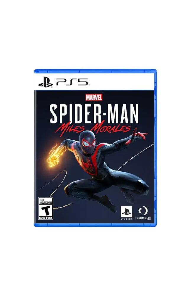 Videojuego Marvel Spiderman Miles Morales Sony PlayStation 5