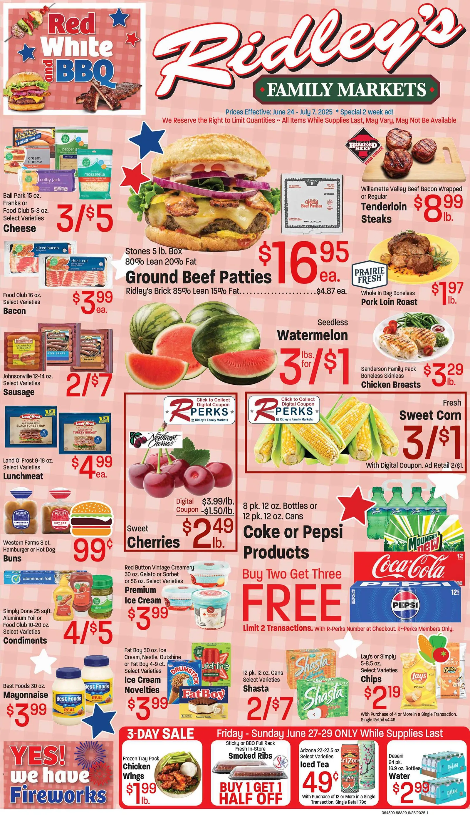 Weekly ad Ridley´s Family Markets from June 24 to July 7 2025 - Page 