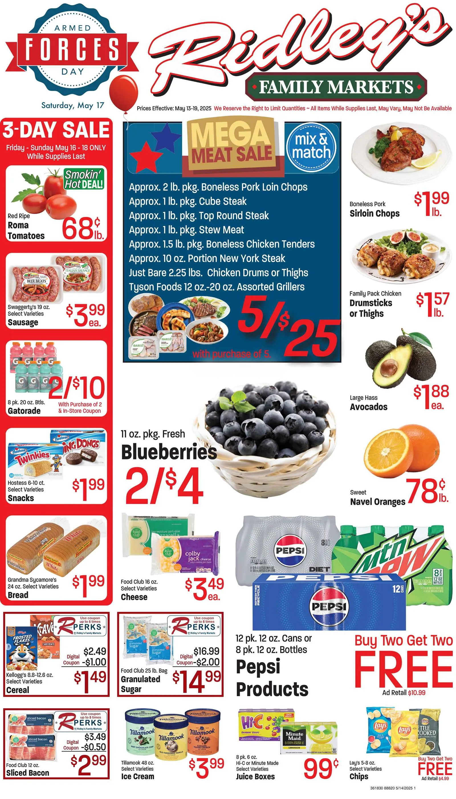 Weekly ad Ridley's Family Markets Deals from May 13 to May 20 2025 - Page