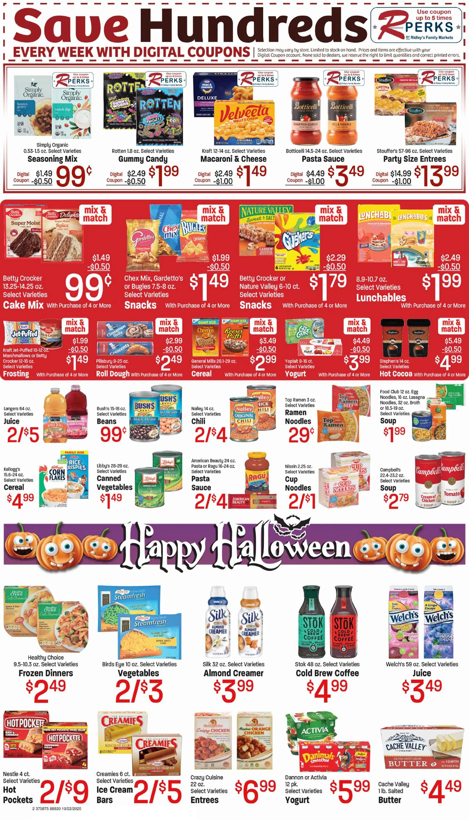 Weekly ad Ridley's Family Markets Sales from October 21 to October 27 2025 - Page 4
