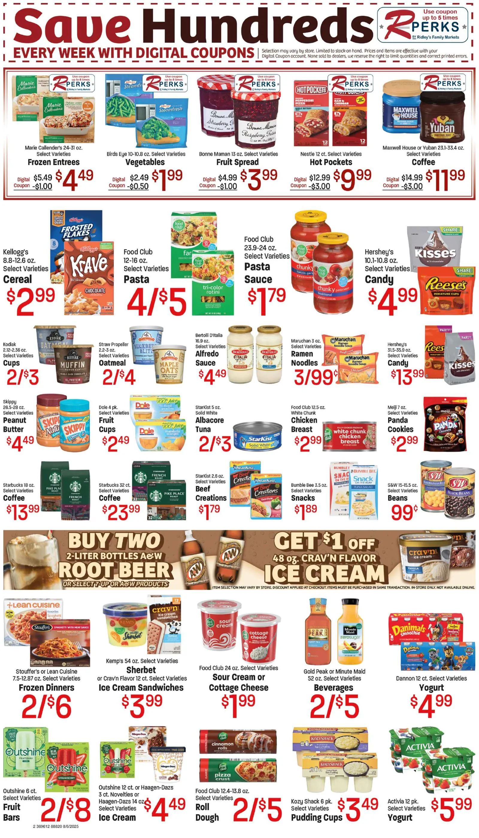 Weekly ad Ridley's Family Markets Sales from August 7 to August 11 2025 - Page 2