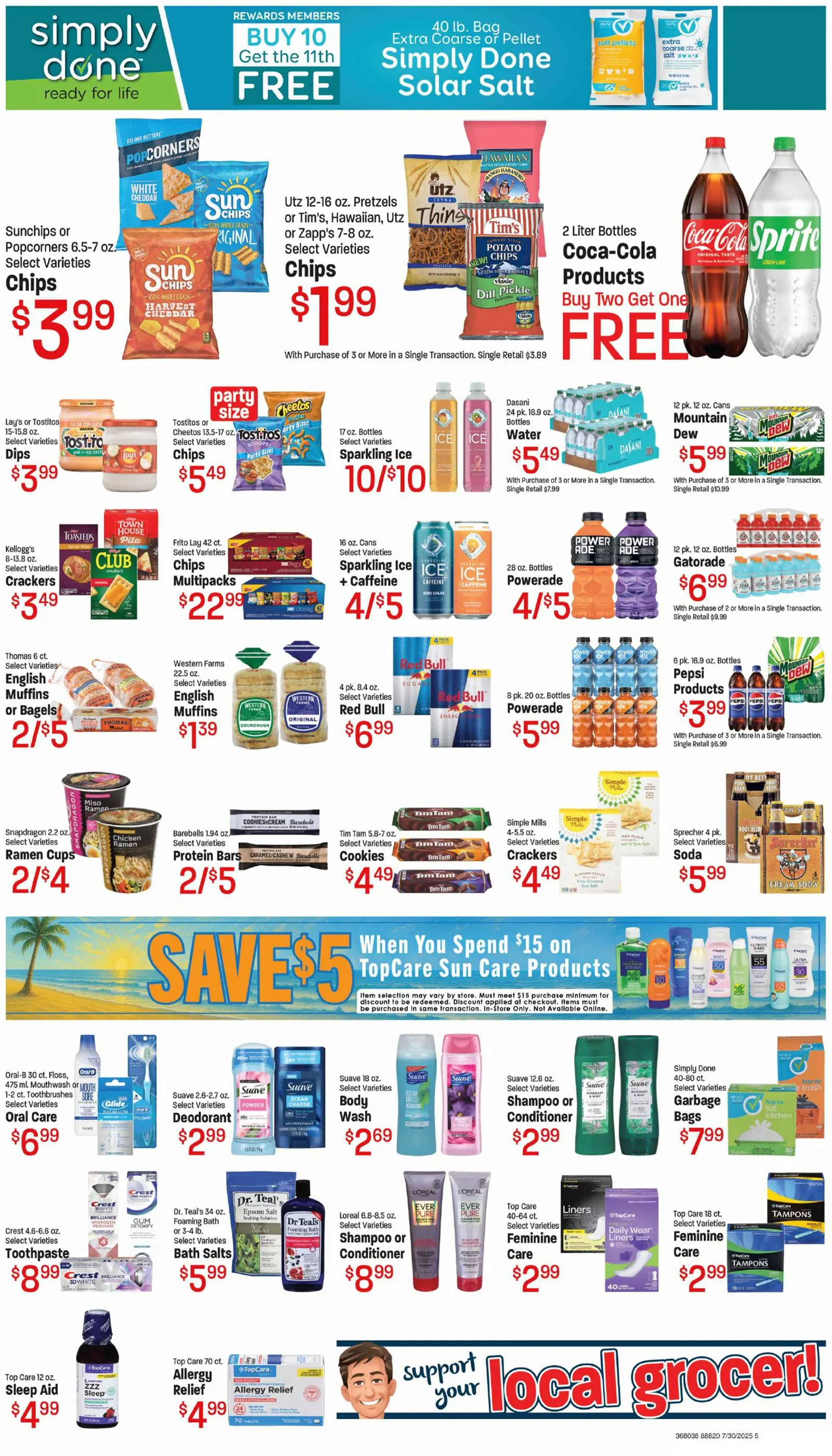 Weekly ad Ridley's Family Markets Sales from July 29 to August 5 2025 - Page 2