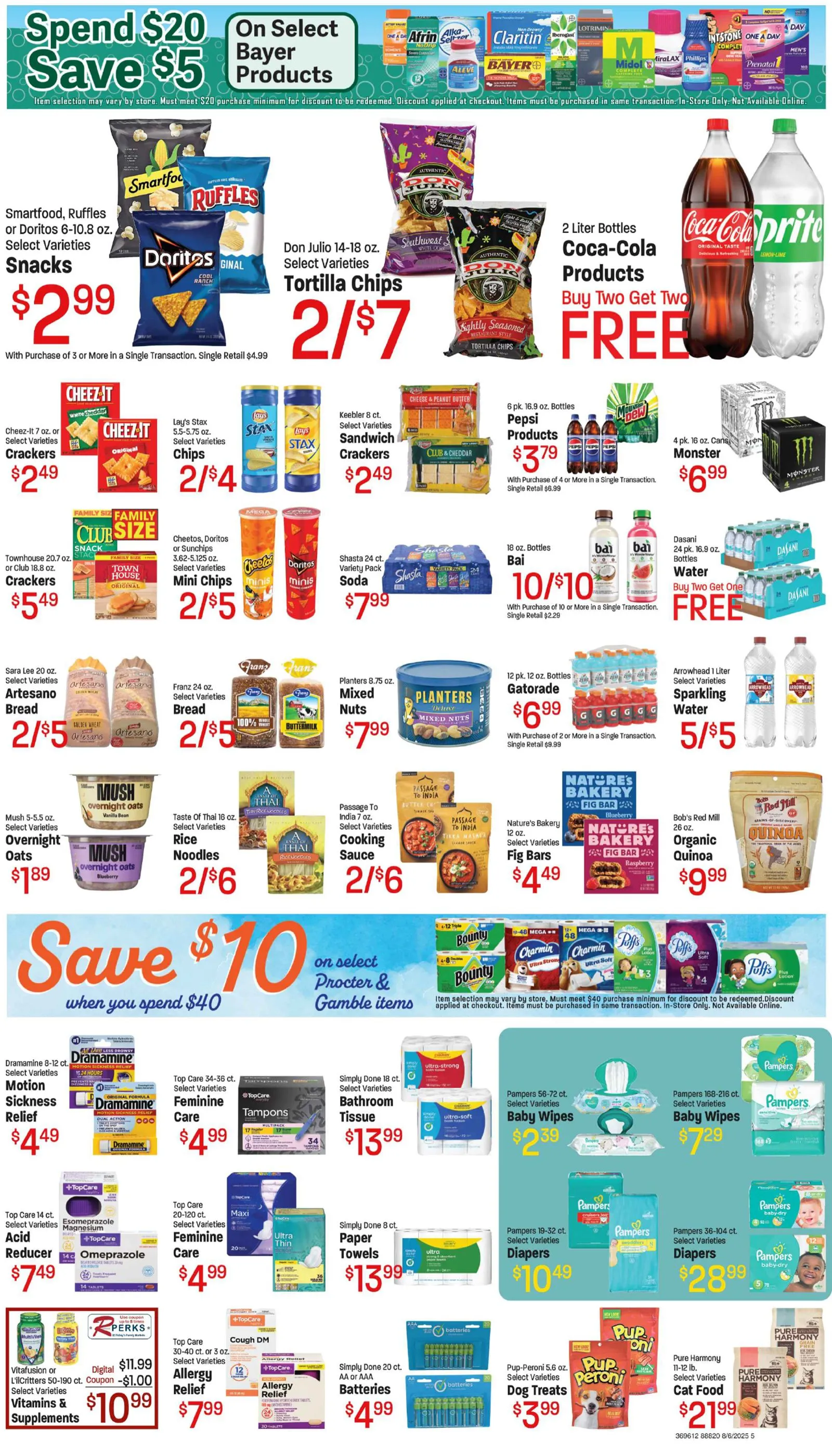 Weekly ad Ridley's Family Markets Sales from August 7 to August 11 2025 - Page 3