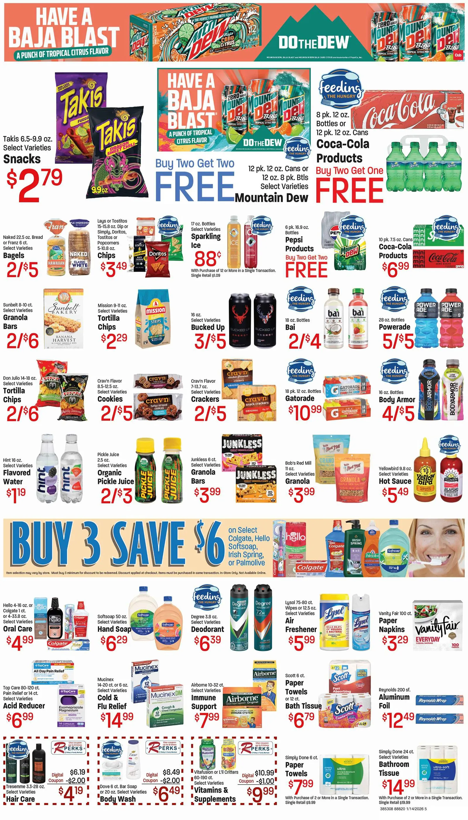 Weekly ad Ridley's Family Markets Sales from January 13 to January 19 2026 - Page 3