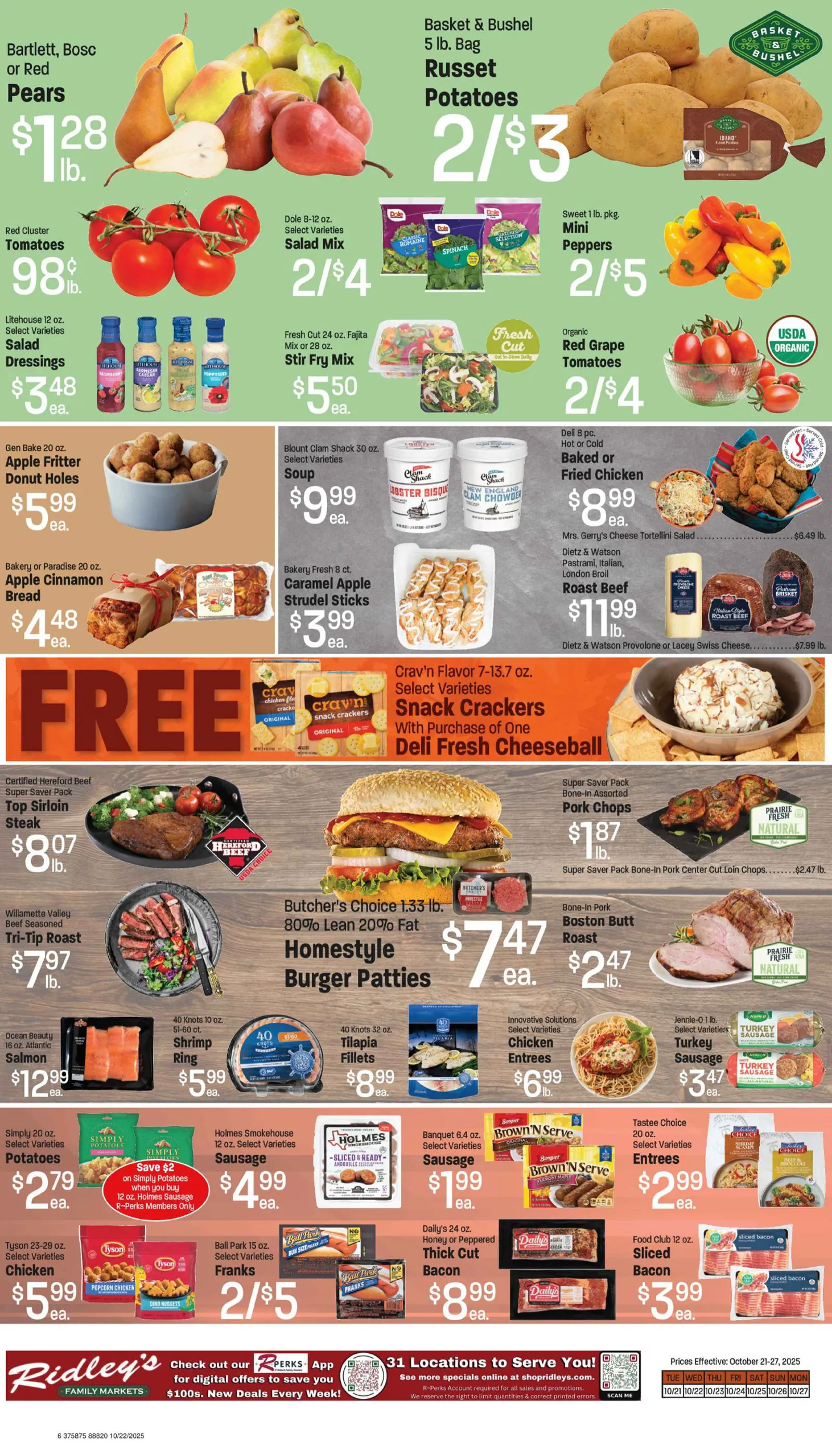 Weekly ad Ridley's Family Markets Sales from October 21 to October 27 2025 - Page 3
