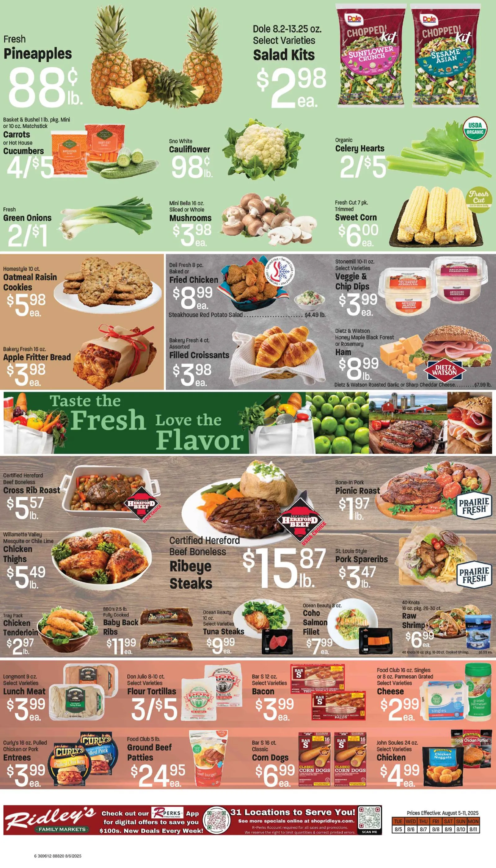 Weekly ad Ridley's Family Markets Sales from August 7 to August 11 2025 - Page 4
