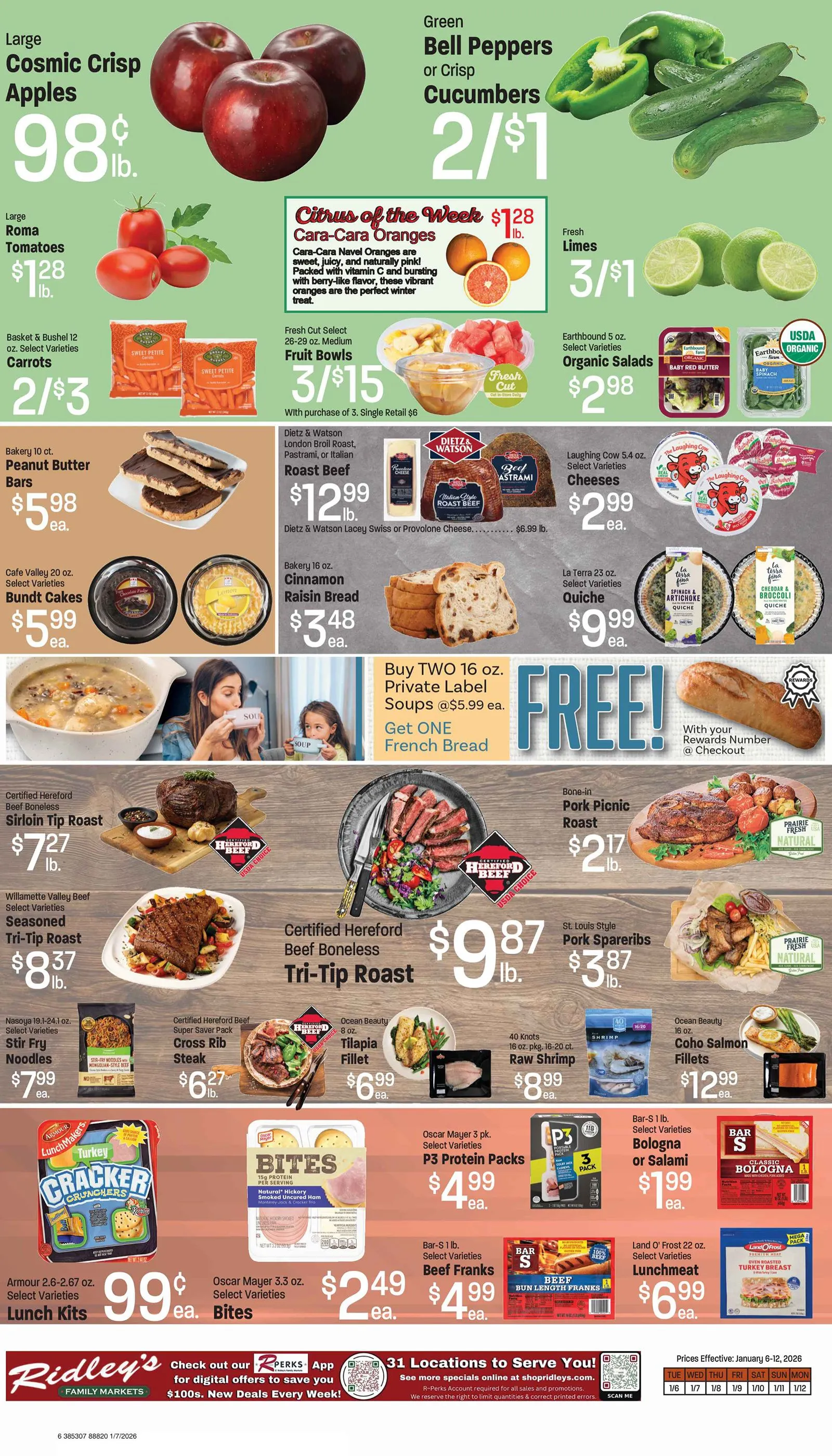 Weekly ad Ridley's Family Markets Sales from January 6 to January 12 2026 - Page 4
