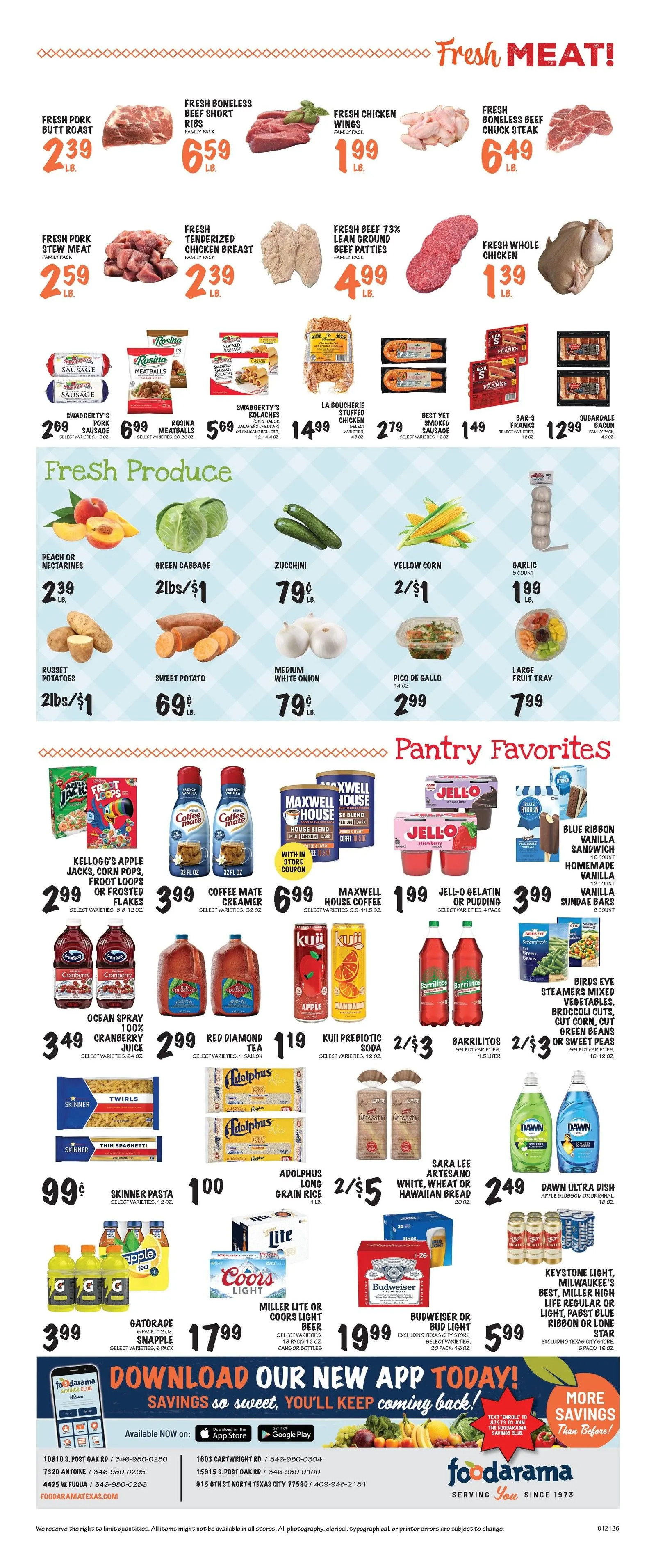 Weekly ad Foodarama Sales from January 21 to January 27 2026 - Page 4