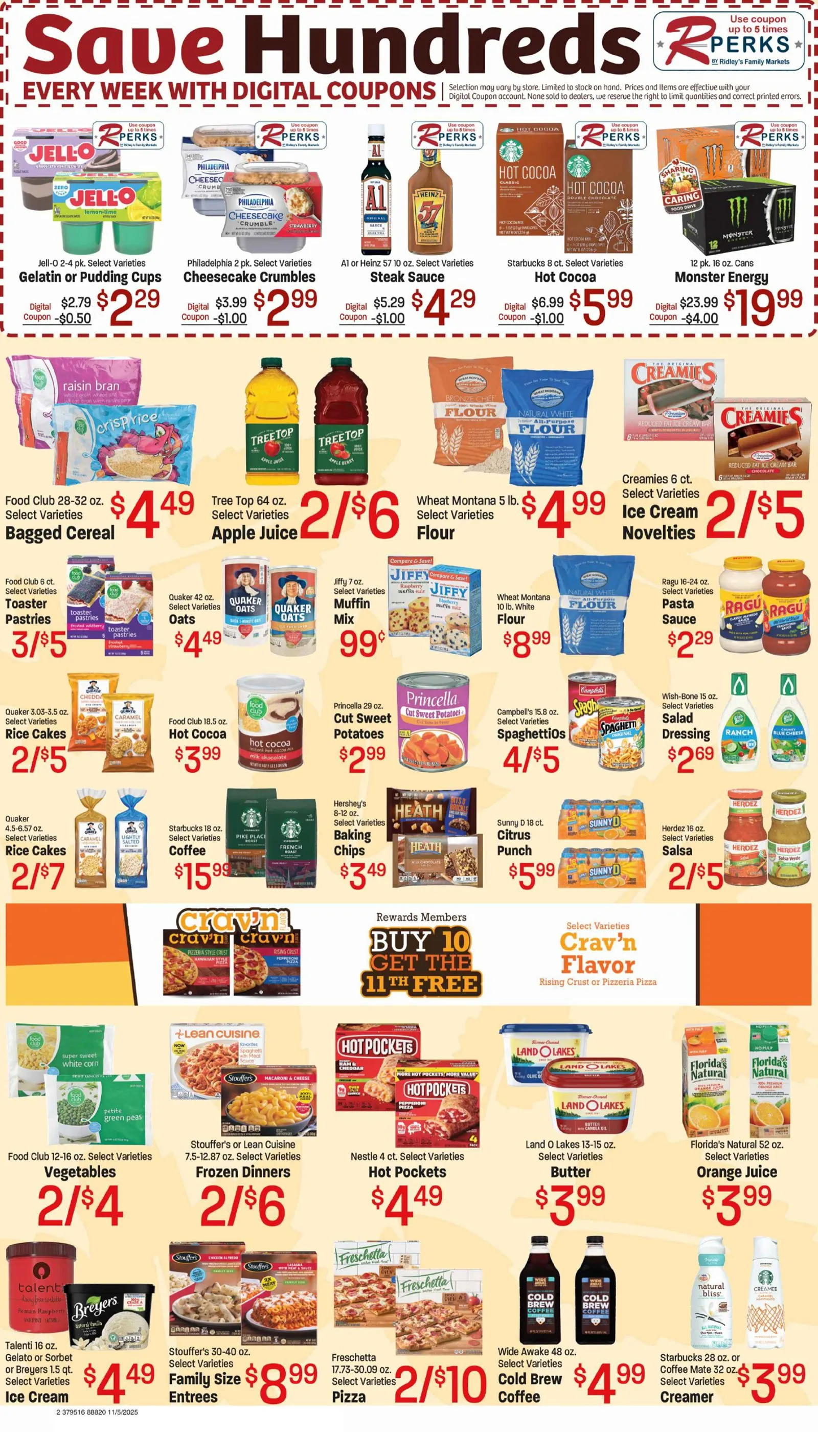 Weekly ad Ridley's Family Markets Sales from November 4 to November 10 2025 - Page 2