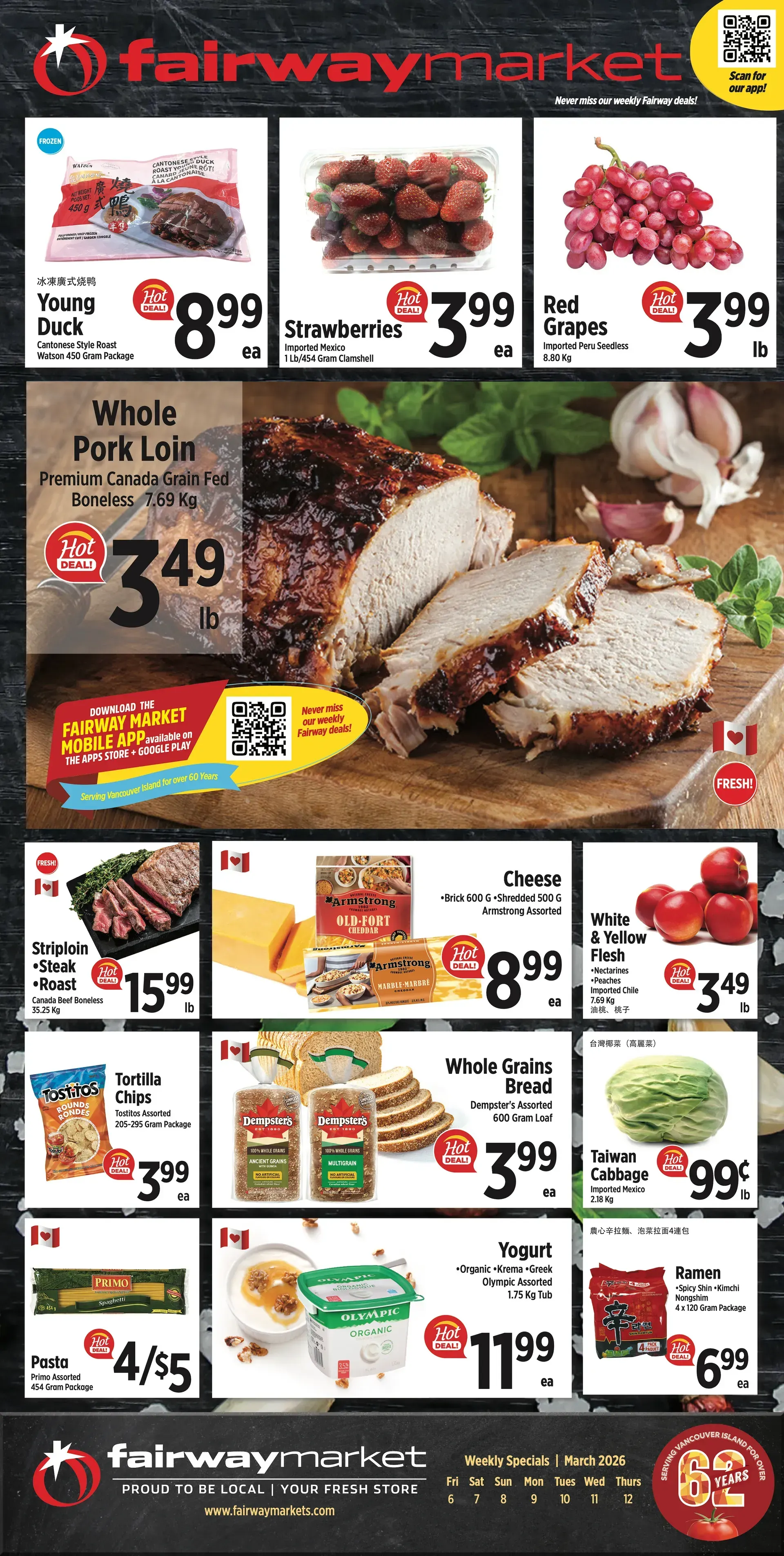 Fairway Market Canada  from March 6 to March 12 2026 - flyer page 
