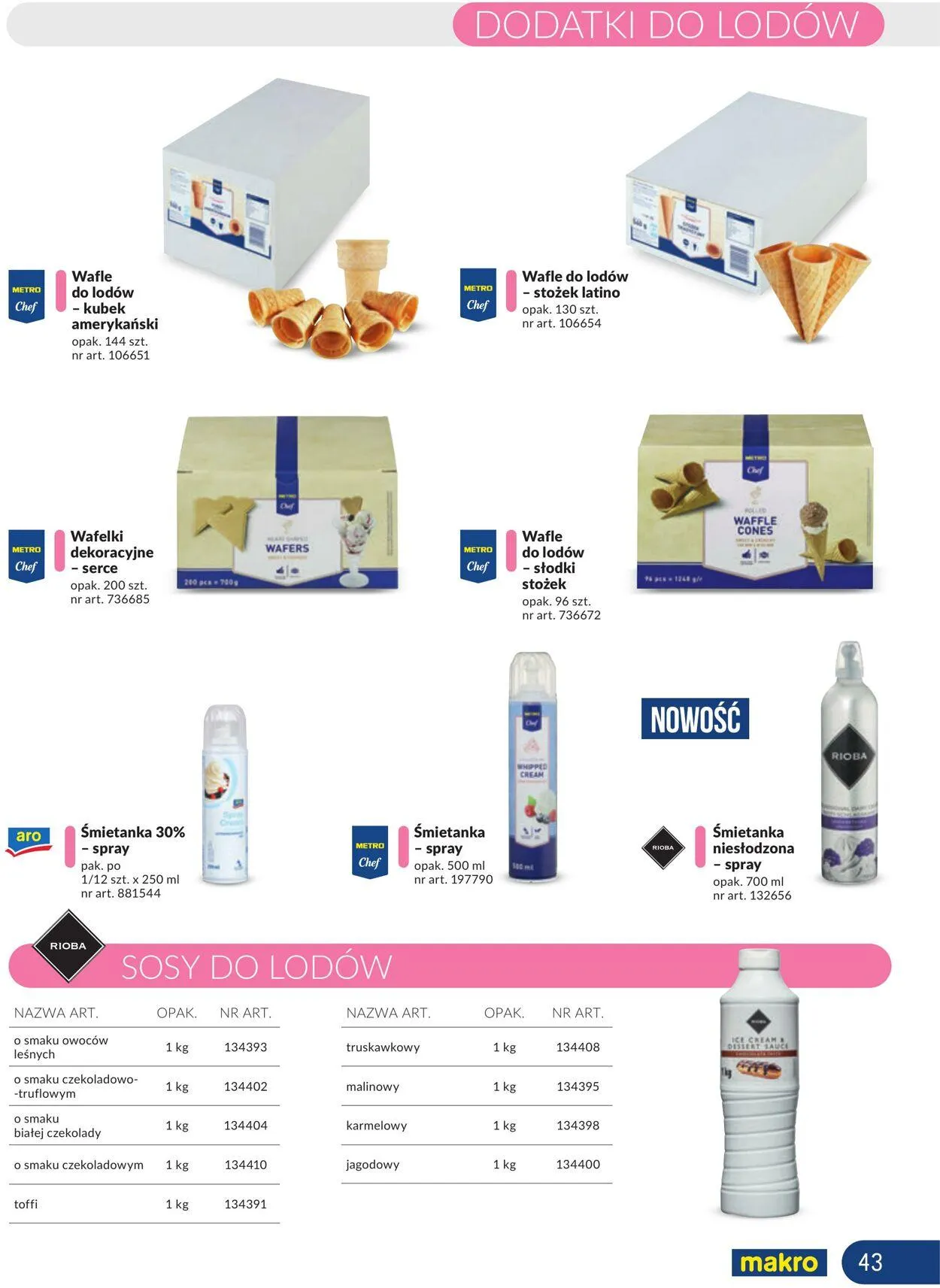 Gazetka Makro Aktualna gazetka od 25 listopada do 9 grudnia 2024 - Strona 43