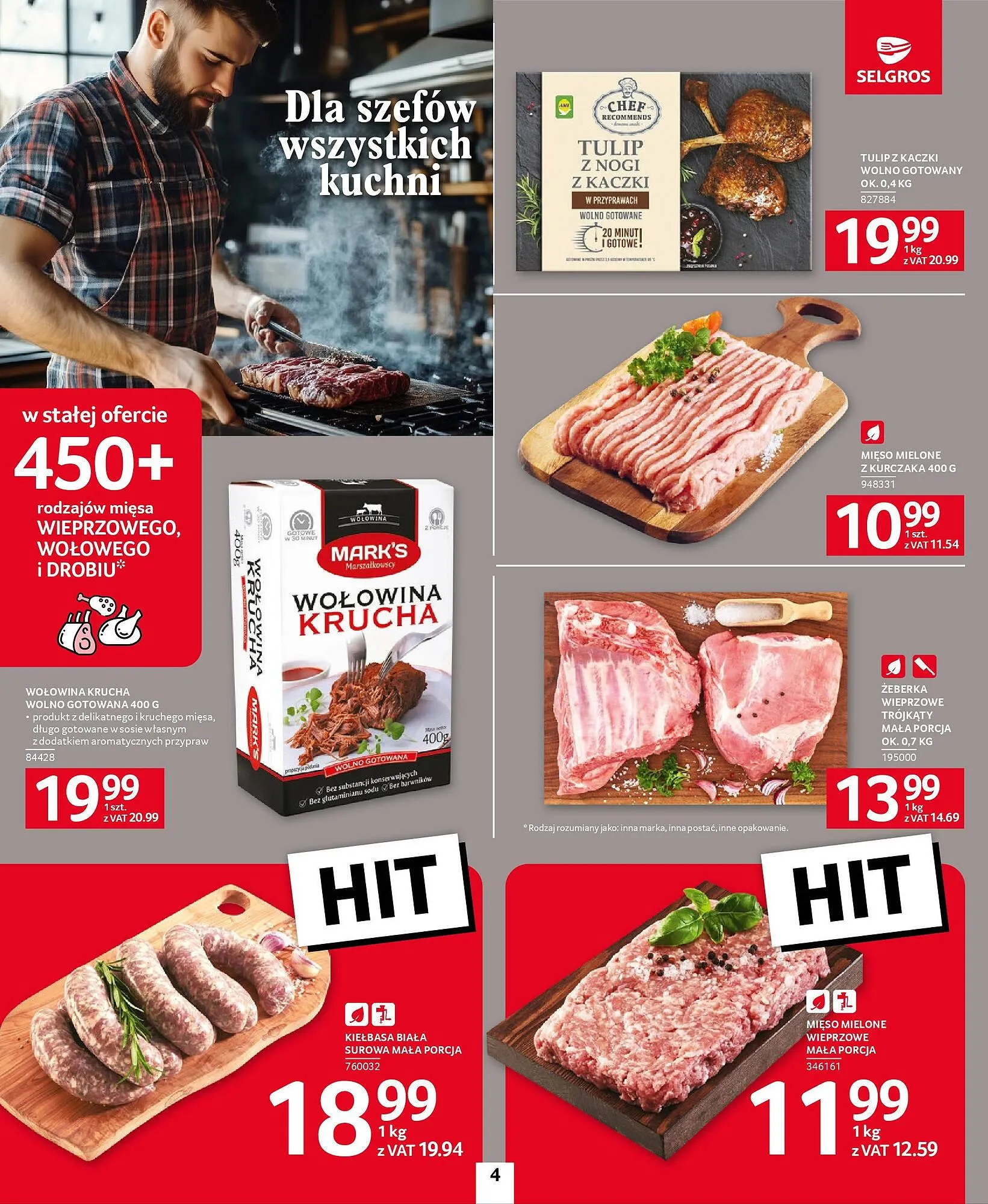 Gazetka Selgros gazetka od 9 stycznia do 22 stycznia 2025 - Strona 4