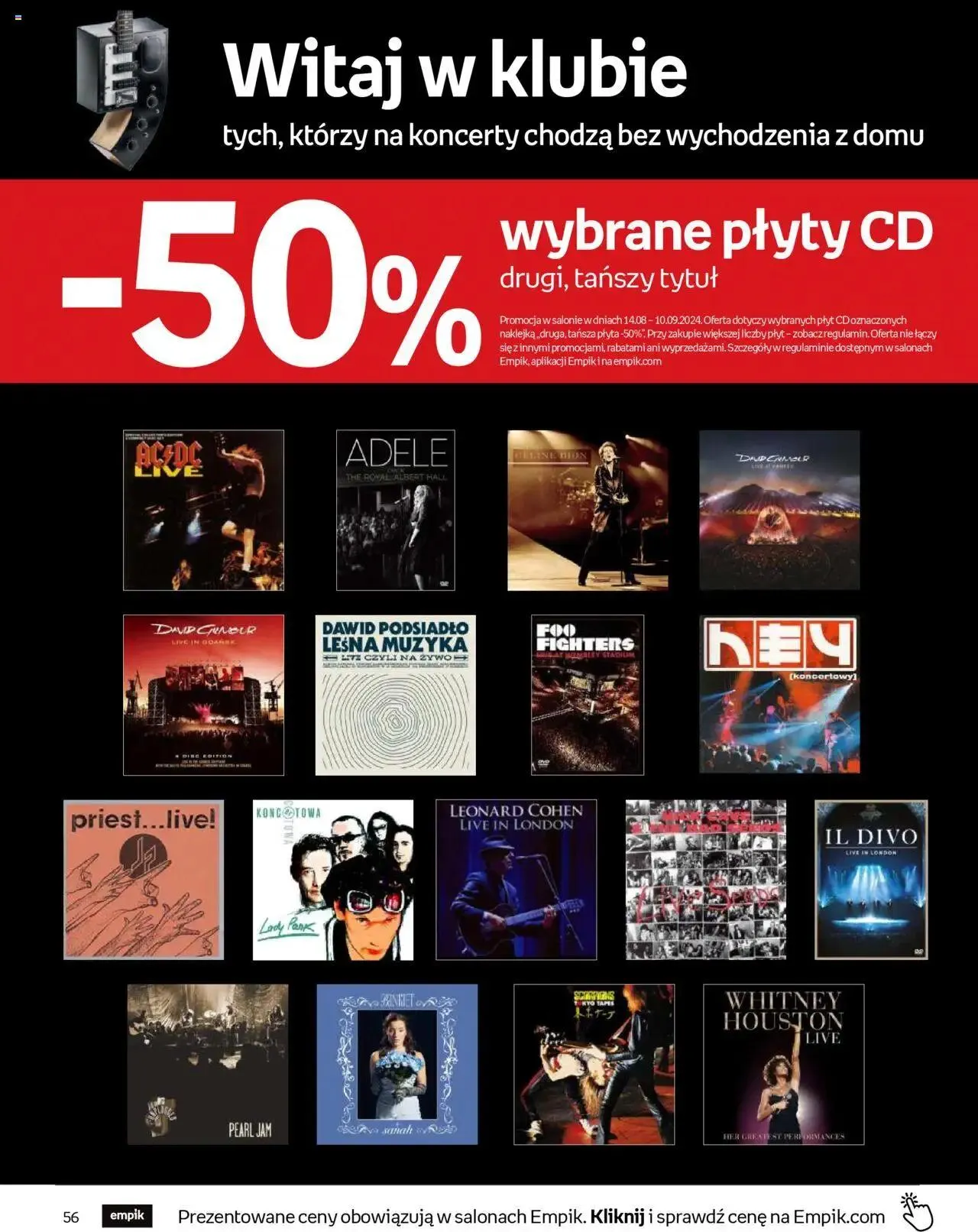 Gazetka Empik Gazetka od 11 września do 24 września 2024 - Strona 56