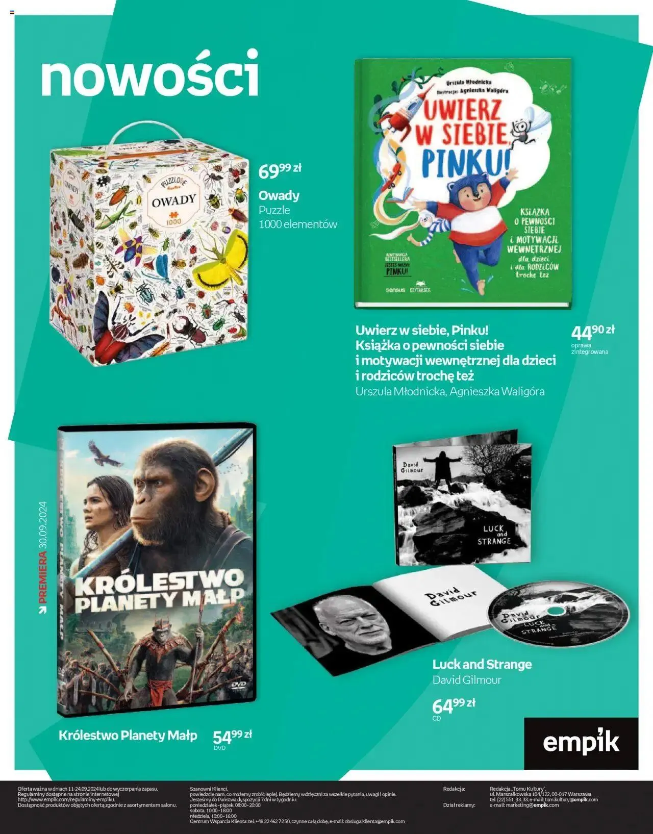 Gazetka Empik Gazetka od 11 września do 24 września 2024 - Strona 84