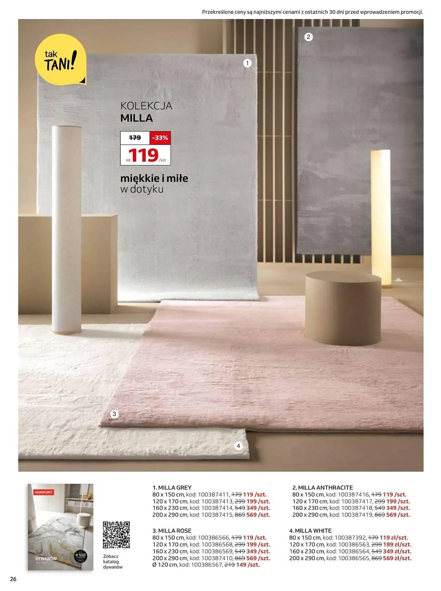 Gazetka Komfort gazetka od 9 stycznia do 18 lutego 2025 - Strona 26