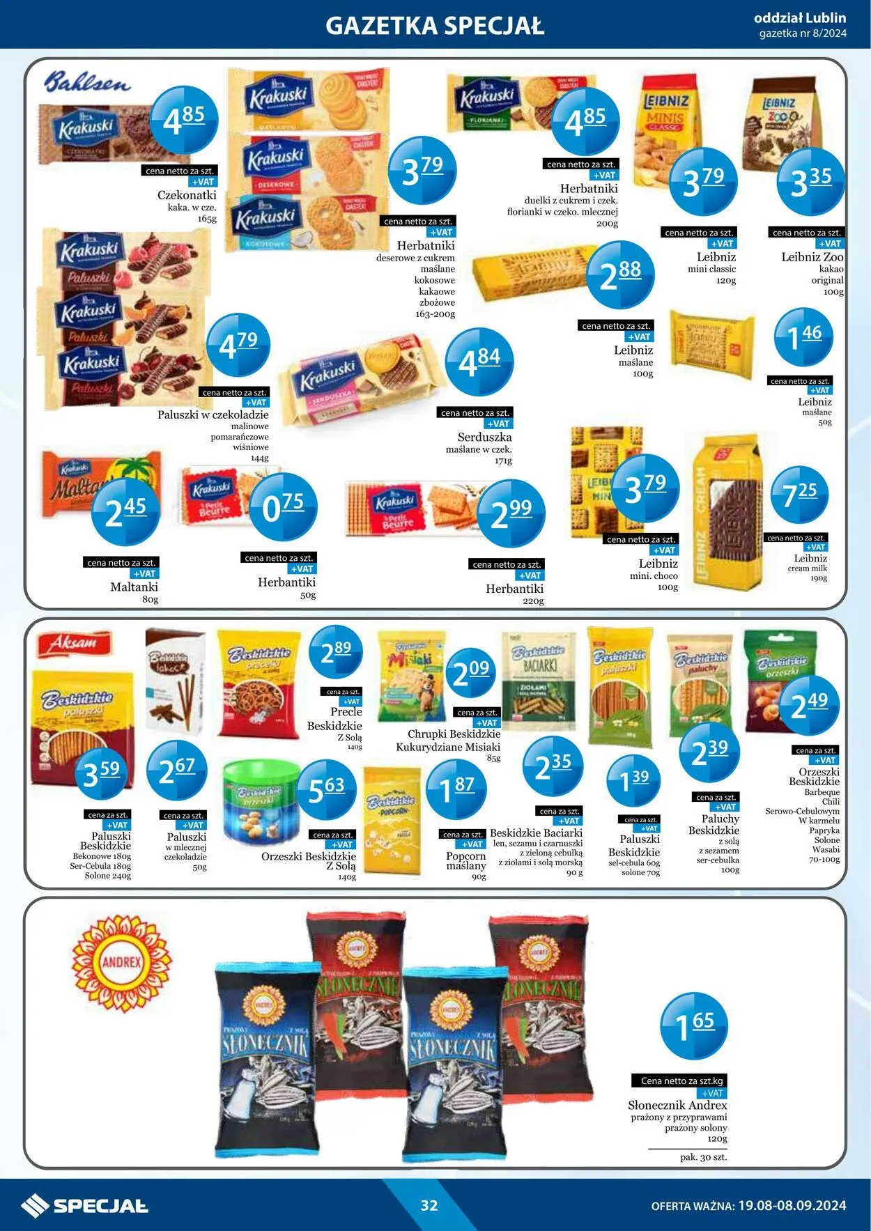 Gazetka Specjał od 19 sierpnia do 8 września 2024 - Strona 32