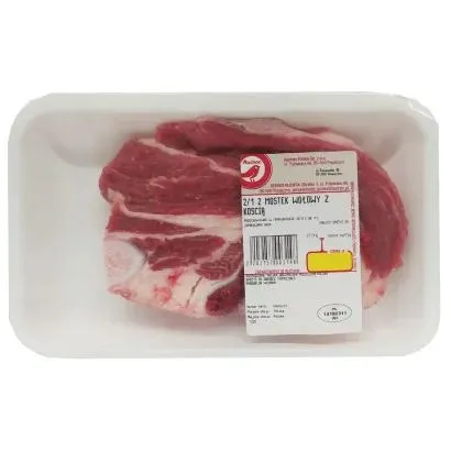 Auchan - Mostek wołowy z kością