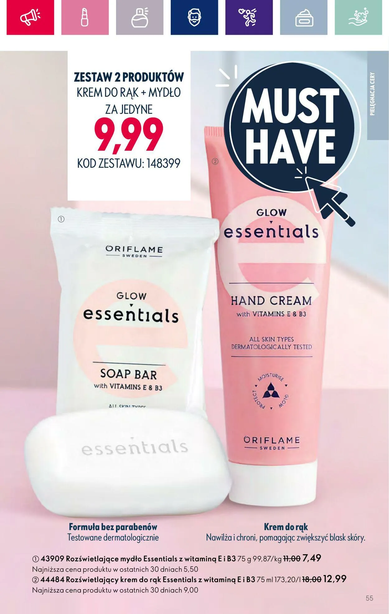 Gazetka Oriflame Aktualna gazetka od 6 grudnia do 27 grudnia 2023 - Strona 55