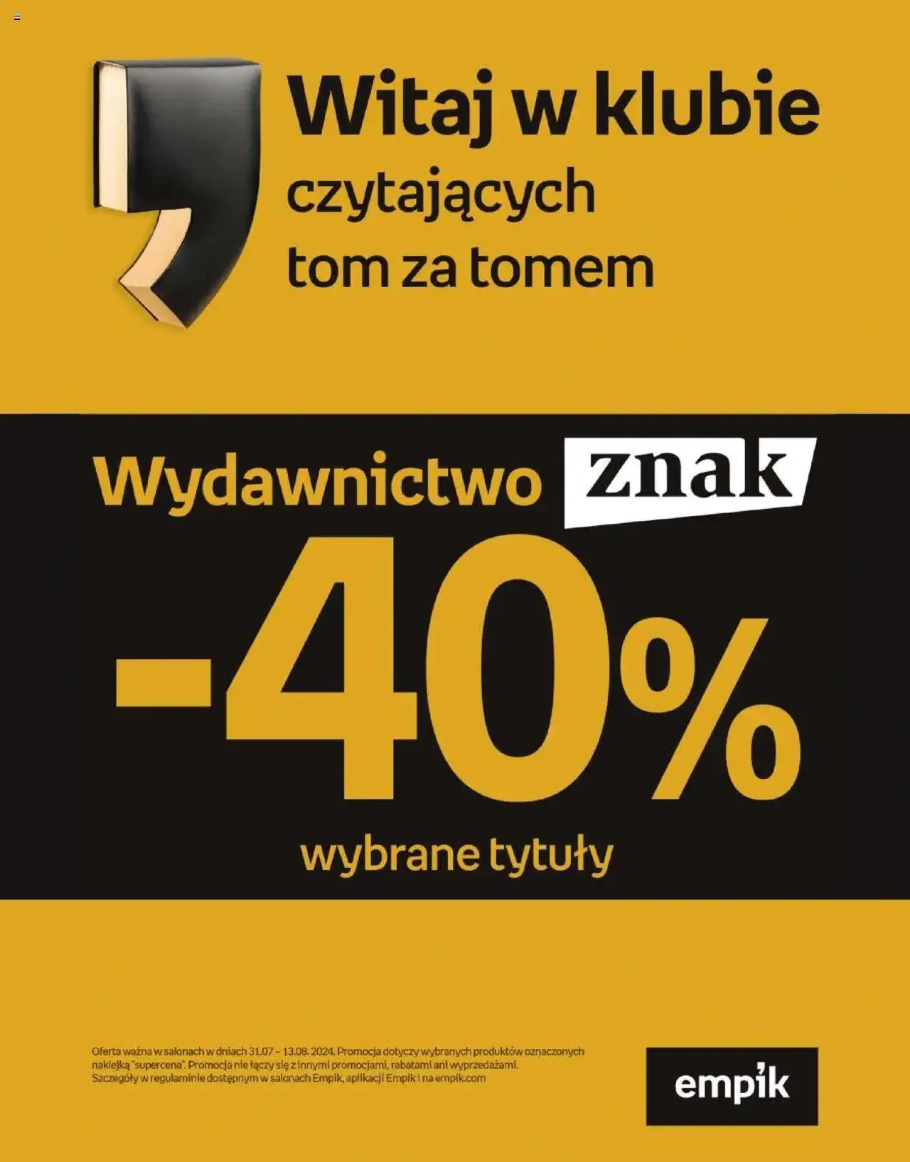 Gazetka Empik Gazetka od 31 lipca do 13 sierpnia 2024 - Strona 61