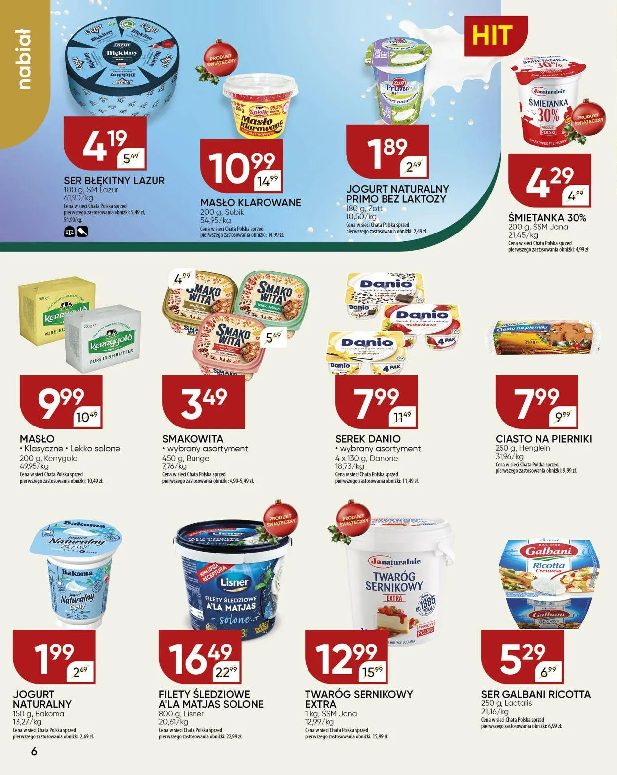 Gazetka Chata Polska Aktualna gazetka od 14 kwietnia do 28 kwietnia 2025 - Strona 6