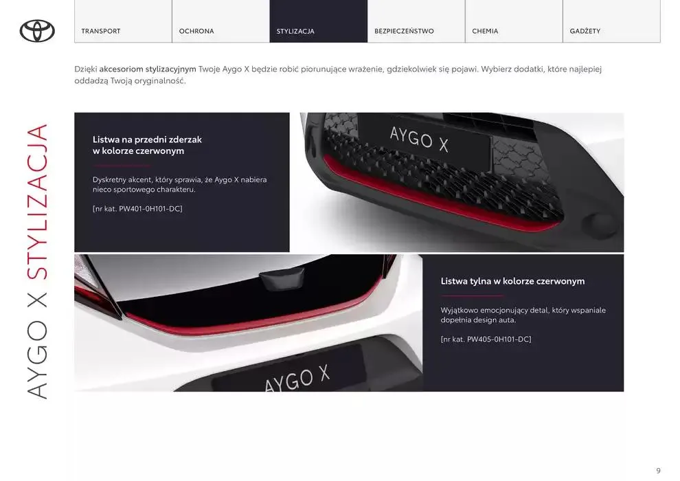 Gazetka Original AYGO accessories od 31 stycznia do 31 grudnia 2025 - Strona 9