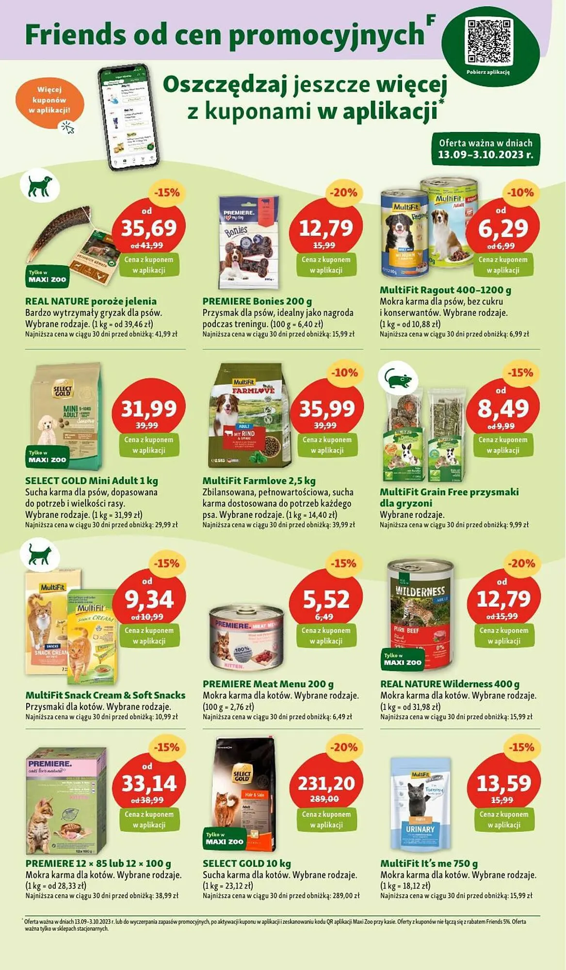 Gazetka Maxi Zoo gazetka od 6 września do 3 października 2023 - Strona 11