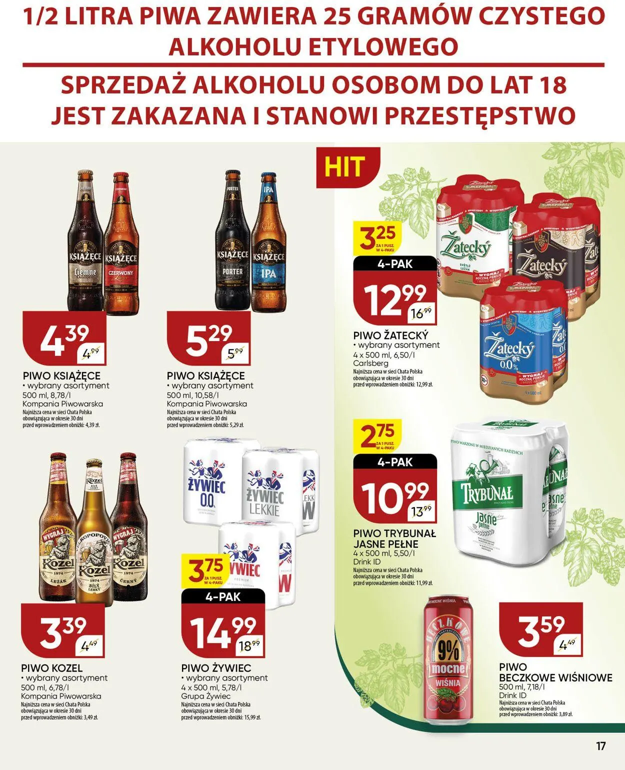 Gazetka Chata Polska Aktualna gazetka od 23 sierpnia do 6 września 2024 - Strona 17