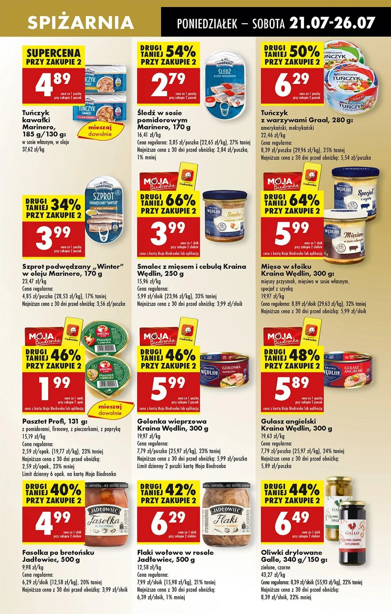 Gazetka Biedronka Aktualna gazetka od 21 lipca do 28 lipca 2025 - Strona 47