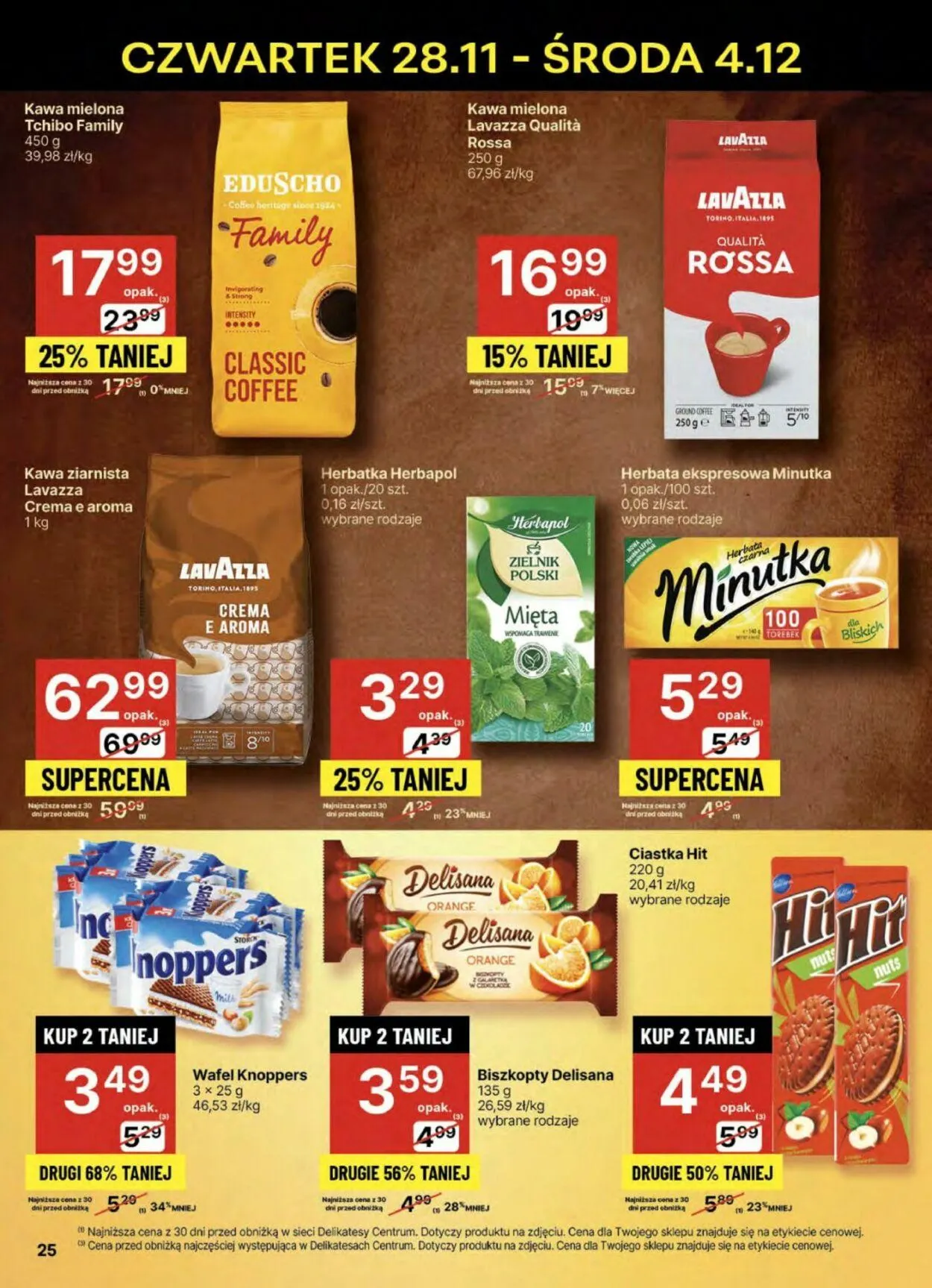 Gazetka Delikatesy Centrum Aktualna gazetka od 28 listopada do 4 grudnia 2024 - Strona 25