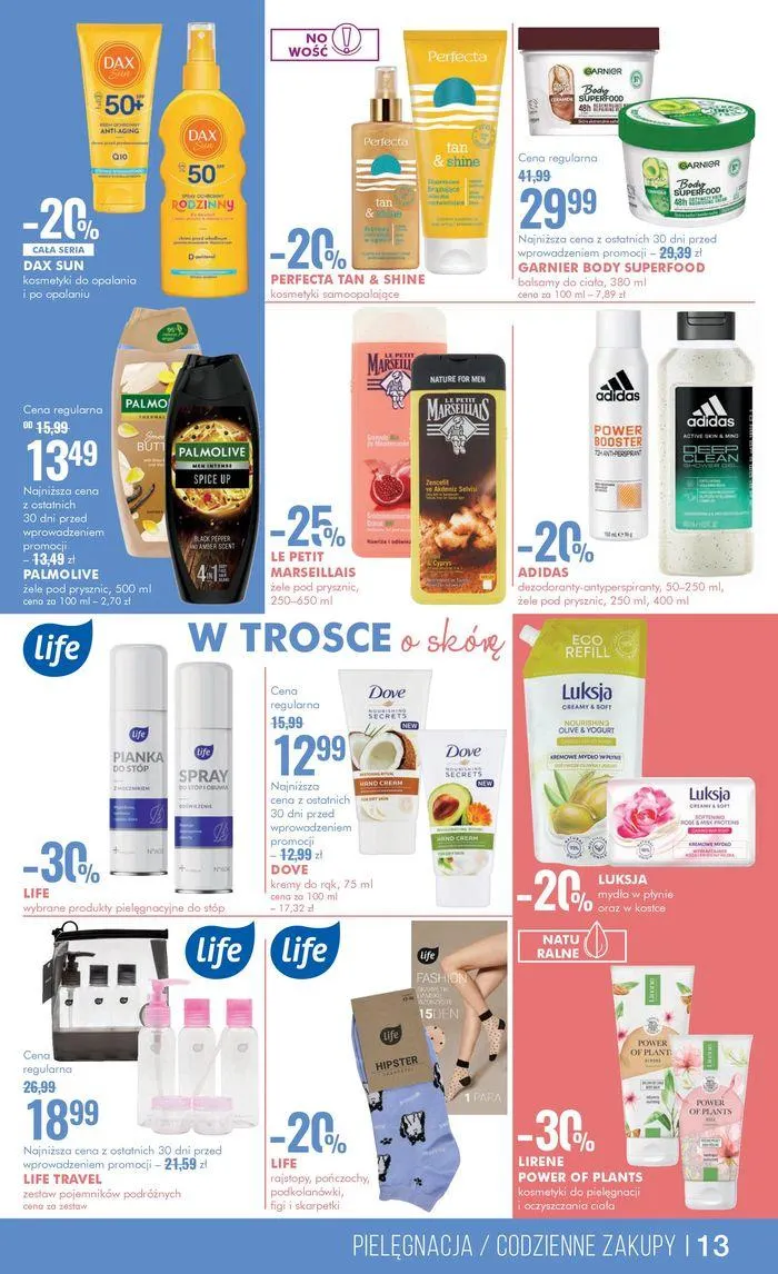 Gazetka Recepta na piękno. Recepta na zdrowie od 15 maja do 28 maja 2024 - Strona 13