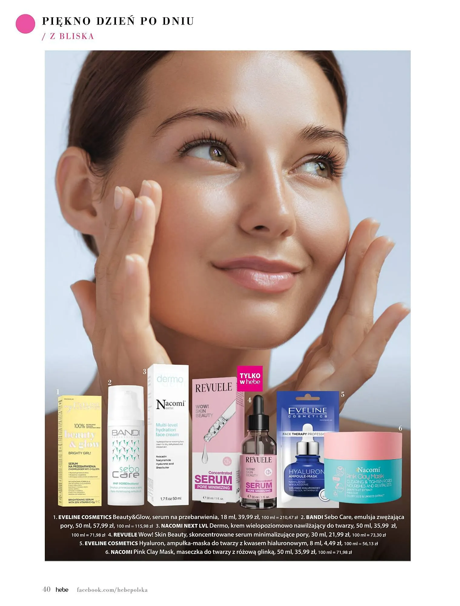 Gazetka Hebe gazetka od 1 marca do 30 kwietnia 2024 - Strona 40