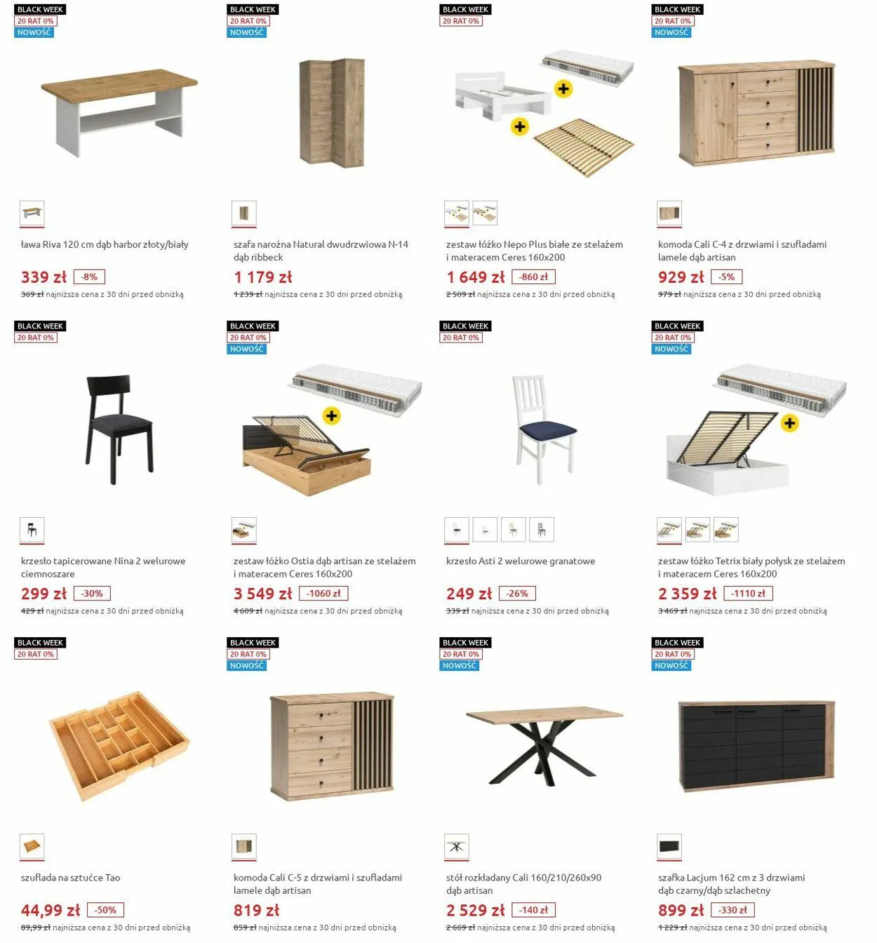 Gazetka Black Red White Aktualna gazetka od 25 listopada do 1 grudnia 2024 - Strona 36