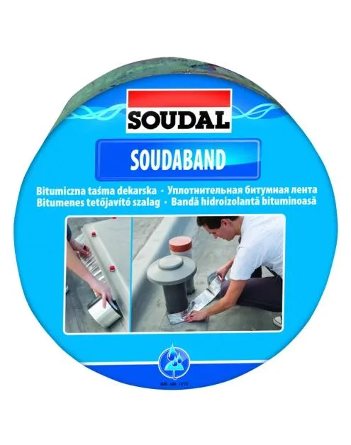 Taśma dekarska uszczelniająca Soudaband 7,5 cm ołów SOUDAL