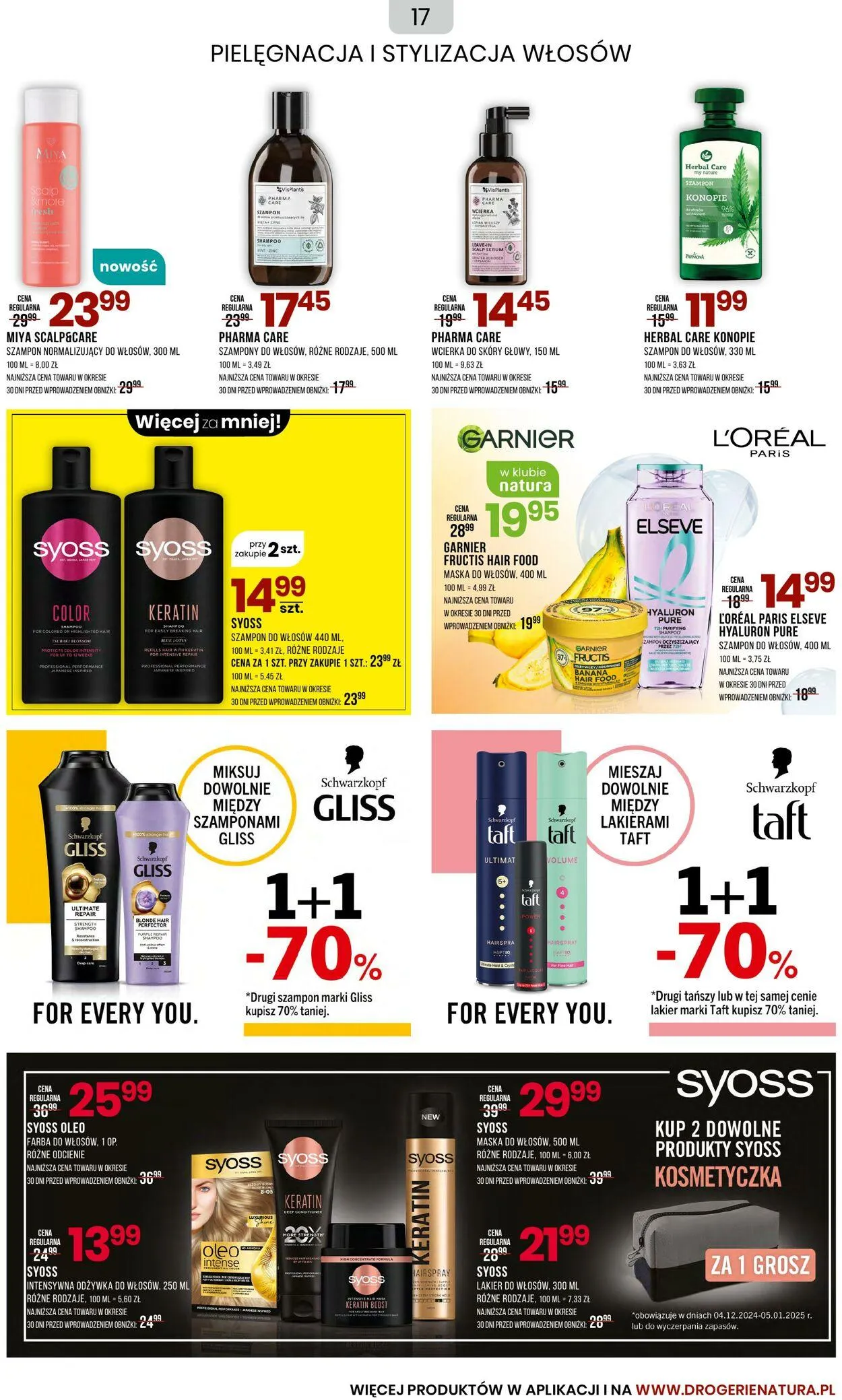 Gazetka Natura Aktualna gazetka od 4 grudnia do 3 stycznia 2026 - Strona 17