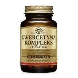 Solgar Kwercetyna Kompleks z Ester C Plus 50 szt.