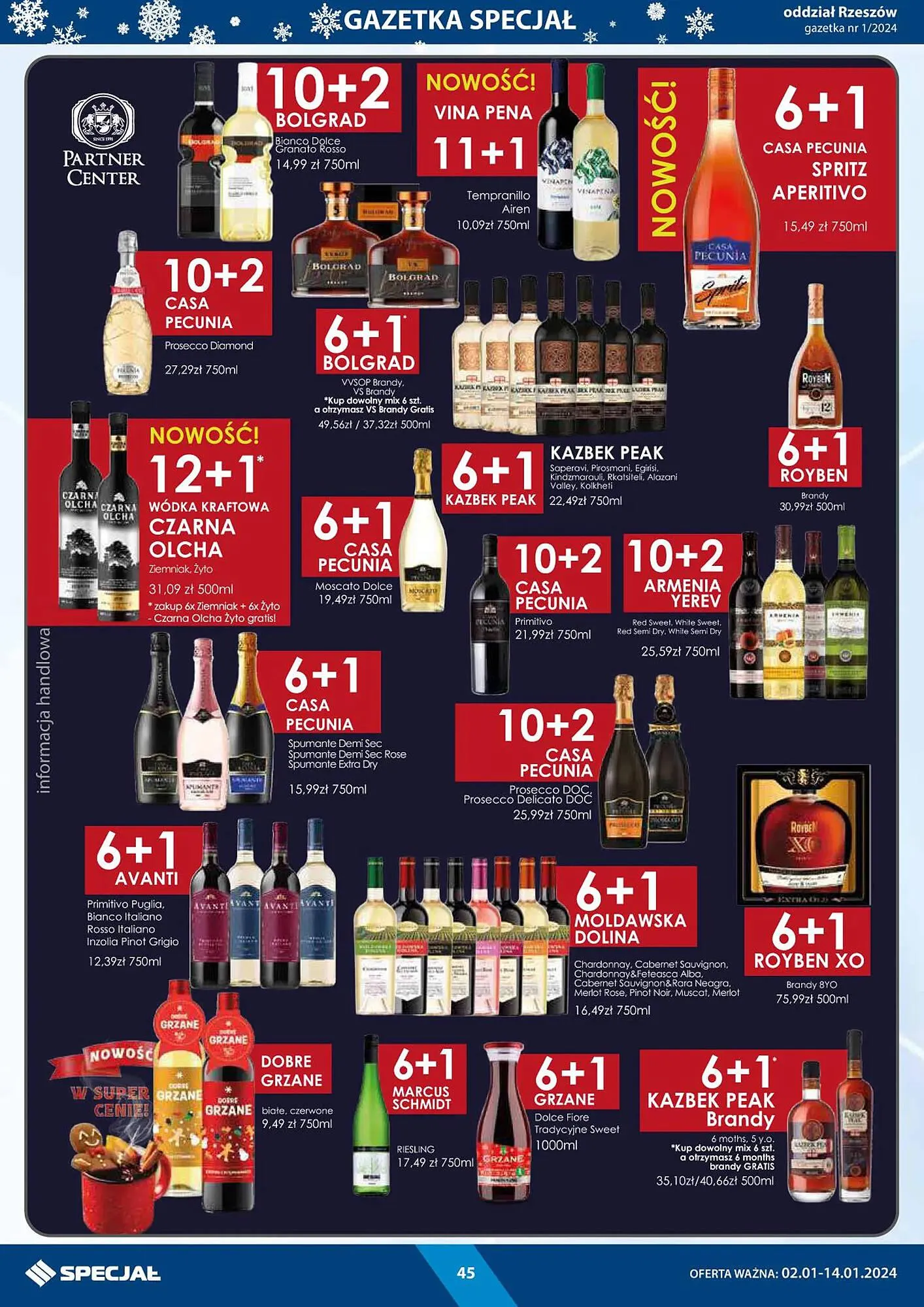 Gazetka Specjał gazetka od 2 stycznia do 14 stycznia 2024 - Strona 45