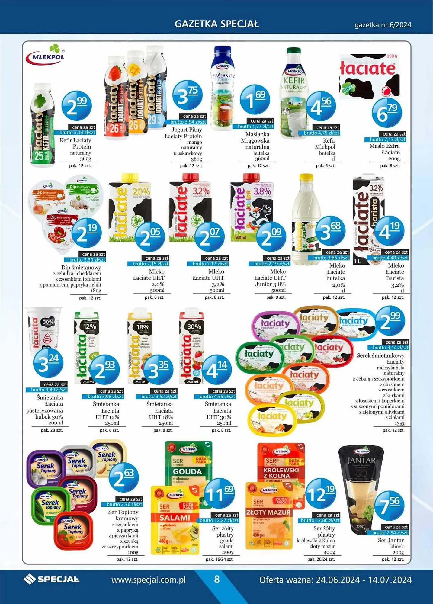 Gazetka Specjał gazetka od 24 czerwca do 14 lipca 2024 - Strona 8
