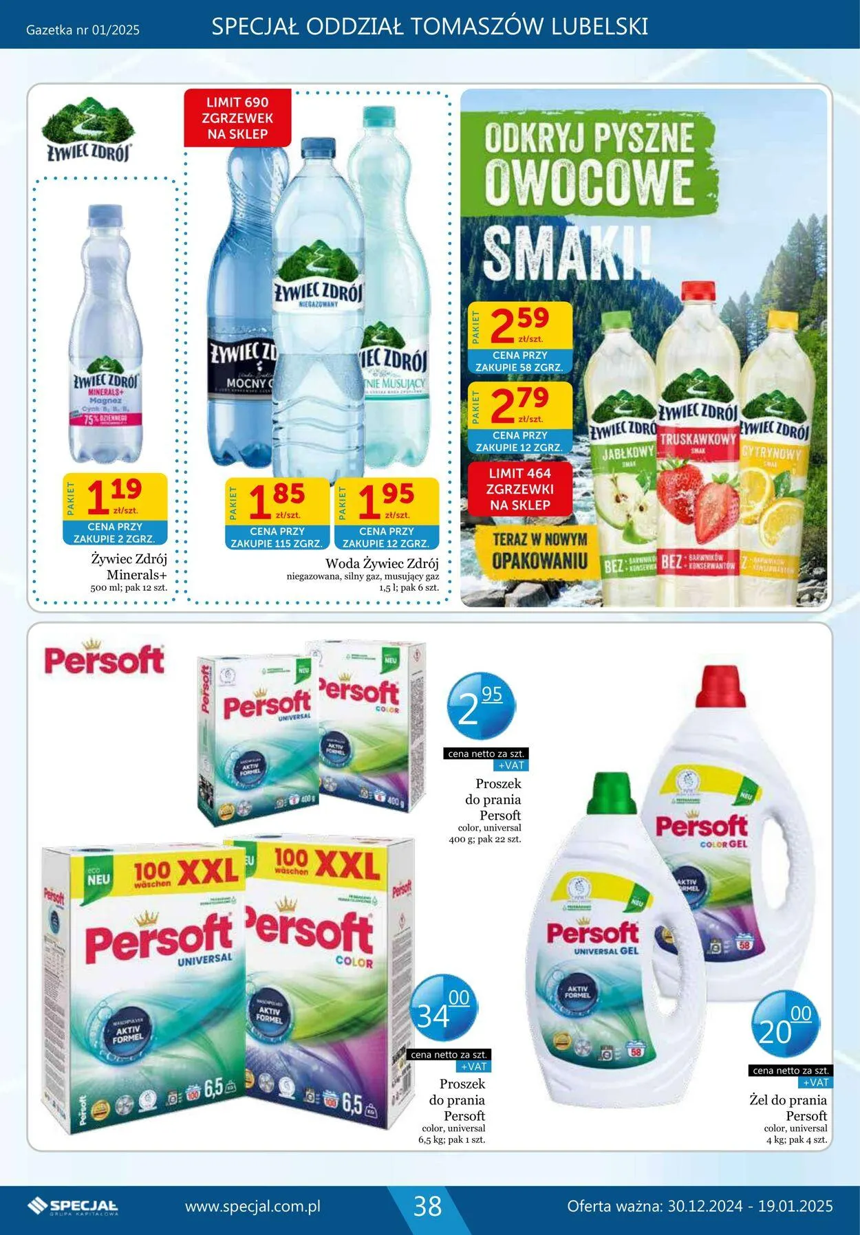Gazetka Specjał od 30 grudnia do 19 stycznia 2026 - Strona 38