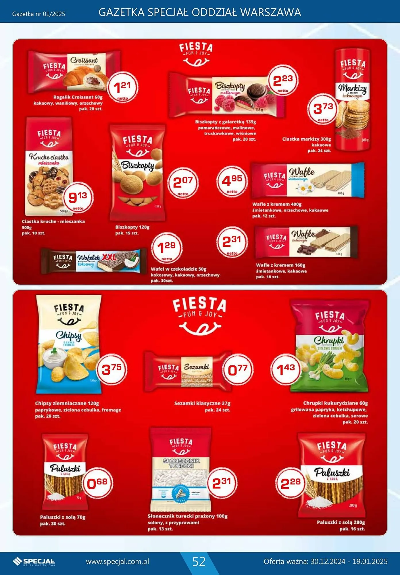 Gazetka Specjał gazetka od 30 grudnia do 19 stycznia 2025 - Strona 52